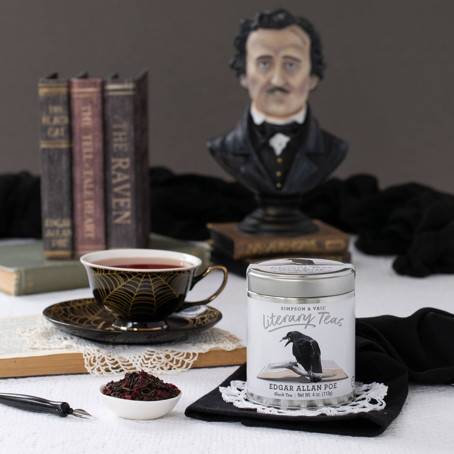 Edgar Allan Poe’s Black Tea Boks