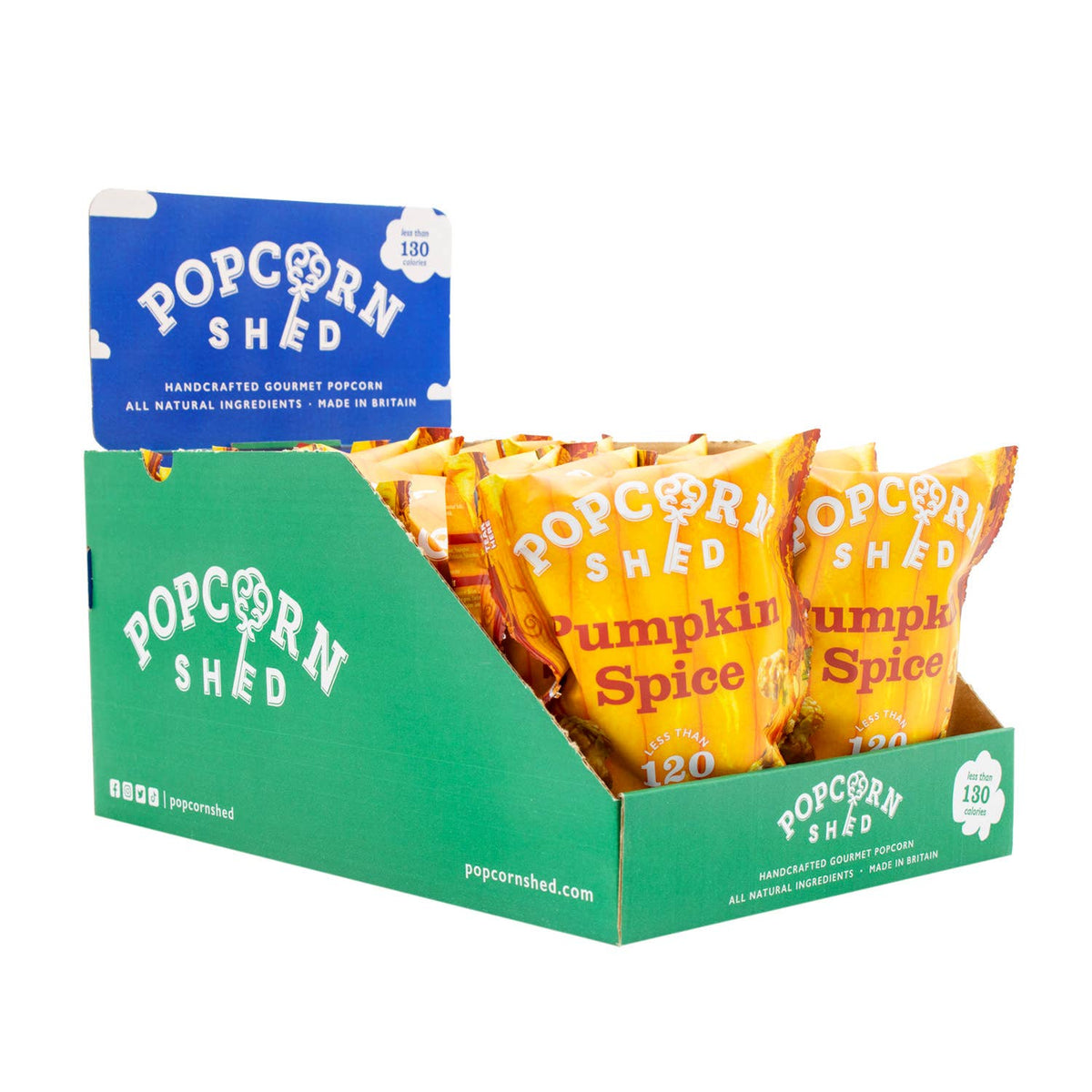 Pumpkin Spice Gourmet Popcorn