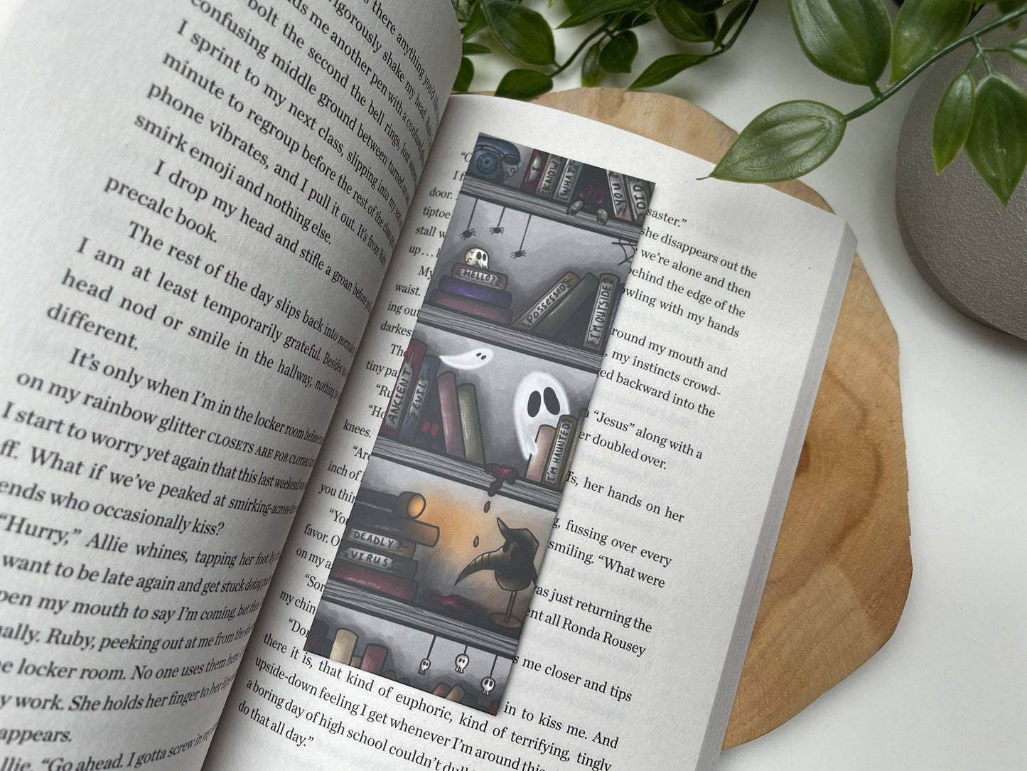 Horror / Skrekk Inspirert Bokmerke