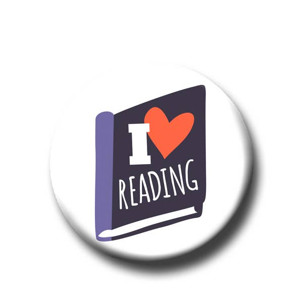 I love Reading Button