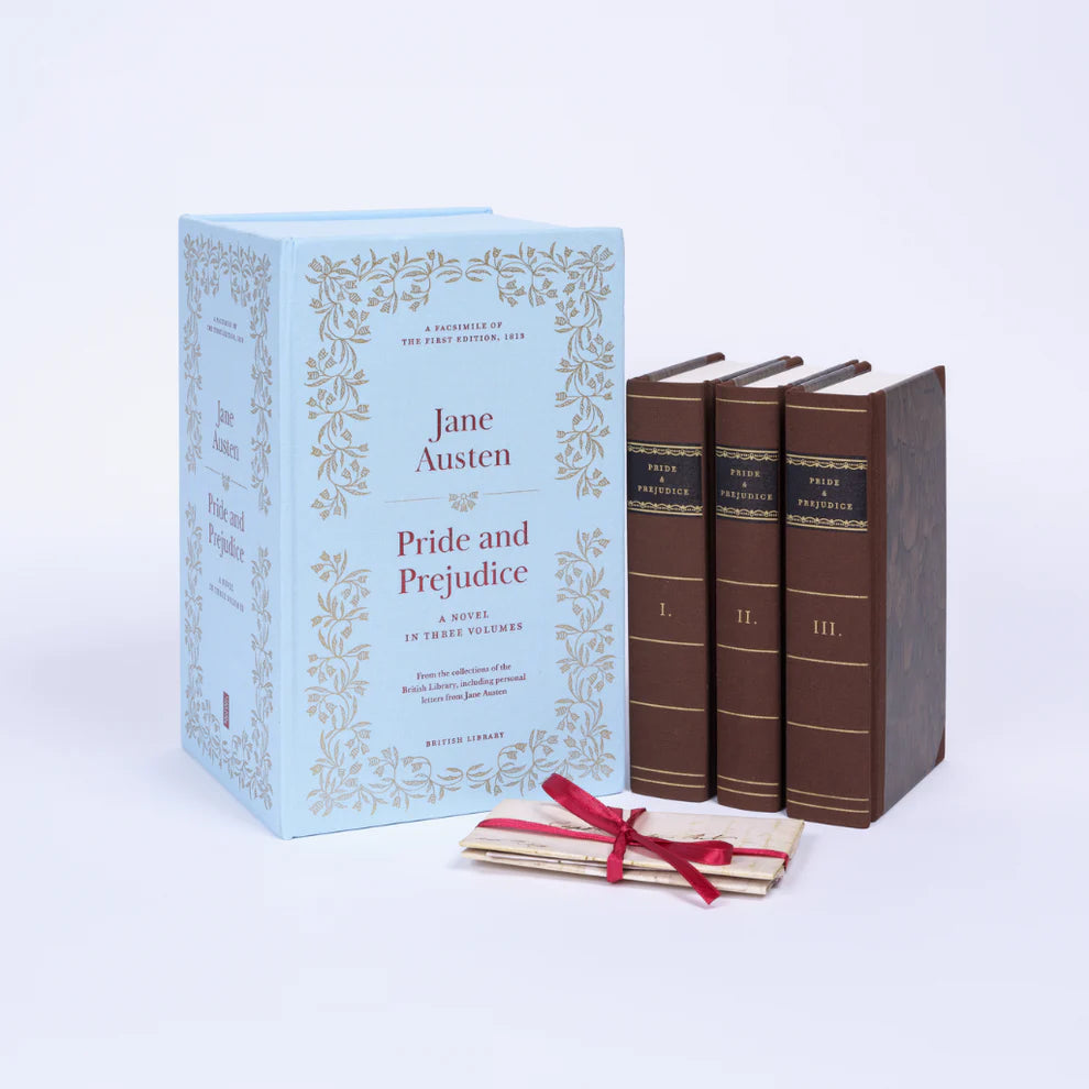 Pride and Prejudice : (British Library Deluxe Facsimile Edition) A Novel in Three Volumes