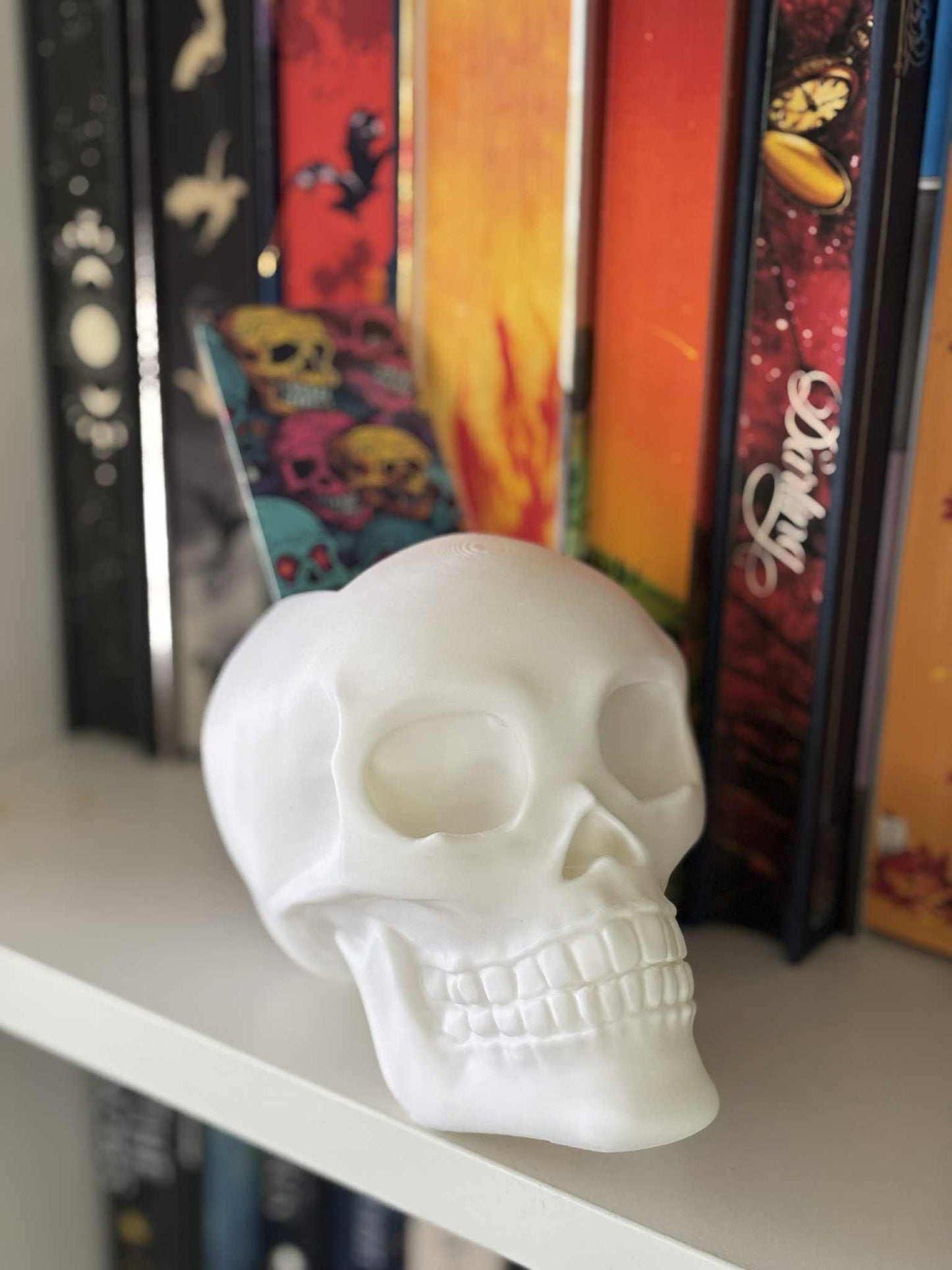 Hodeskalle - Penneholder / Bokmerkeholder (B-Vare)