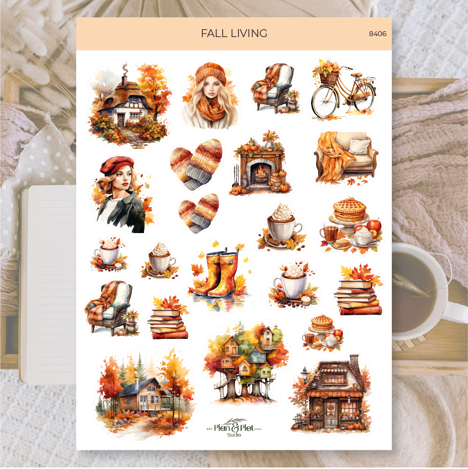 Fall Living Sticker Sheet