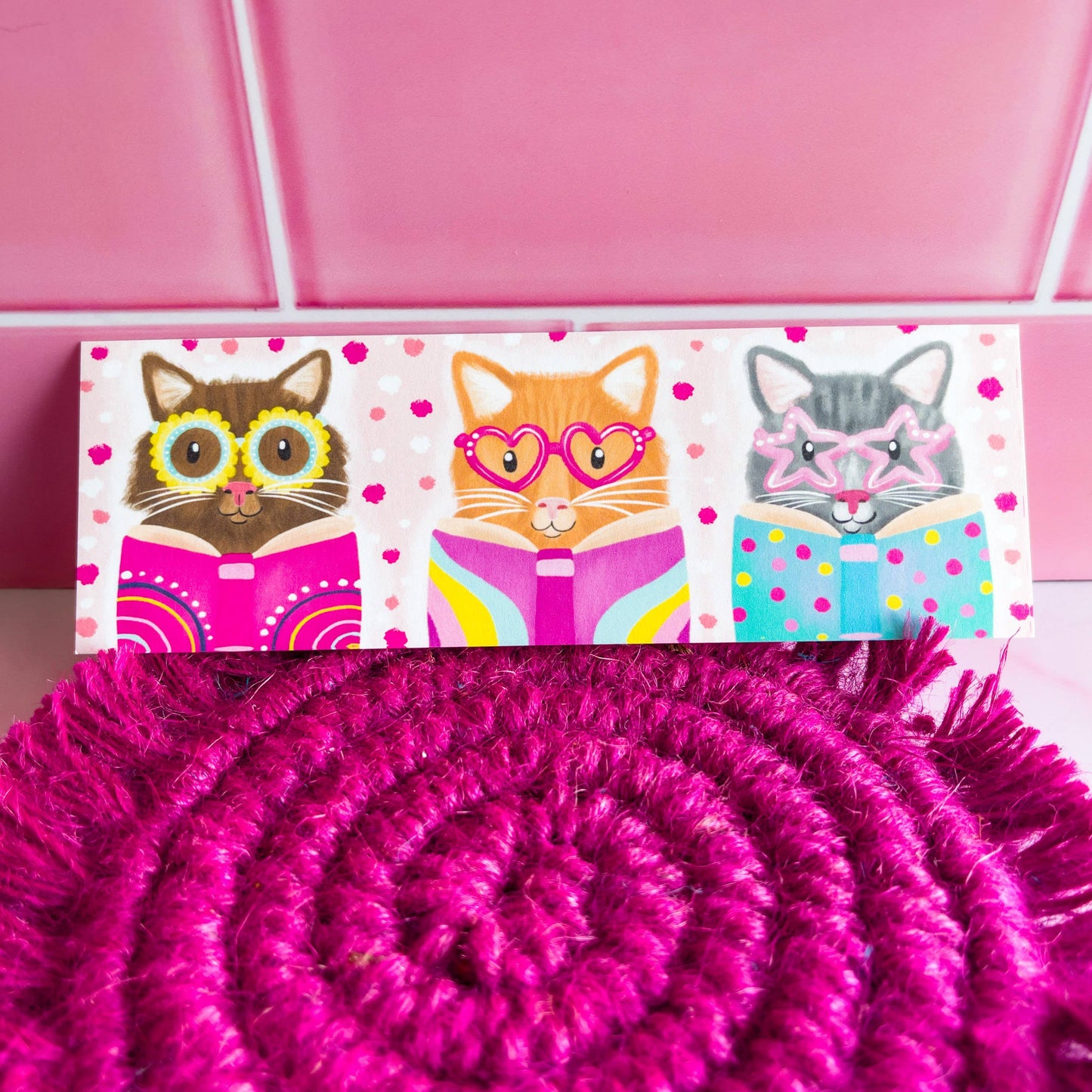 Reading Cats Bokmerke