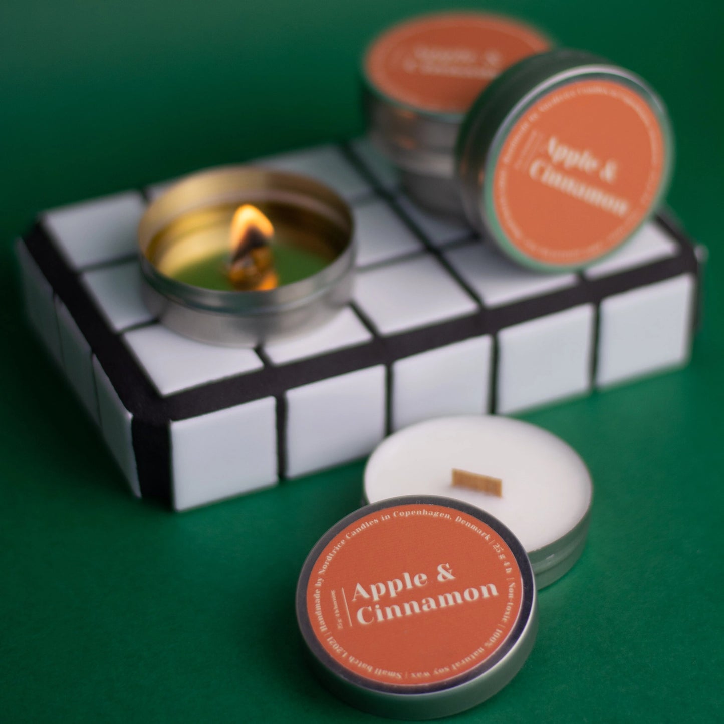 Mini Duftlys Apple & Cinnamon (LIMITED EDITION)