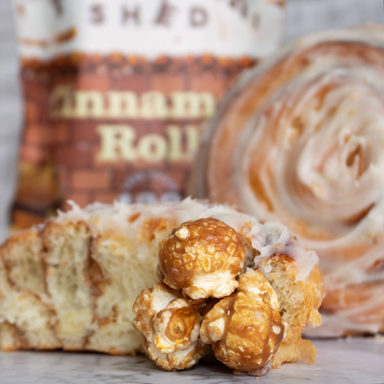 Cinnamon Roll Gourmet Popcorn