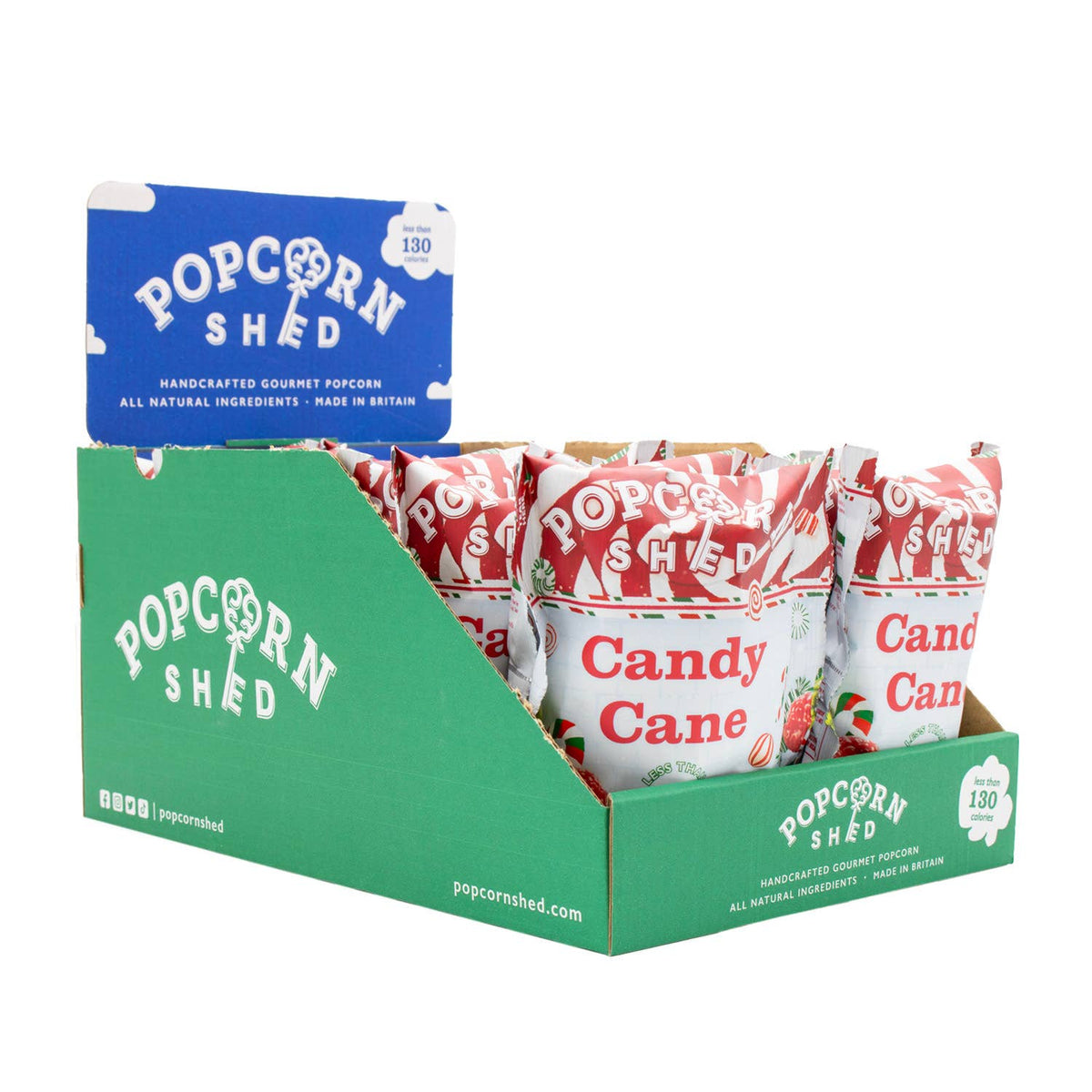 Candy Cane Gourmet Popcorn