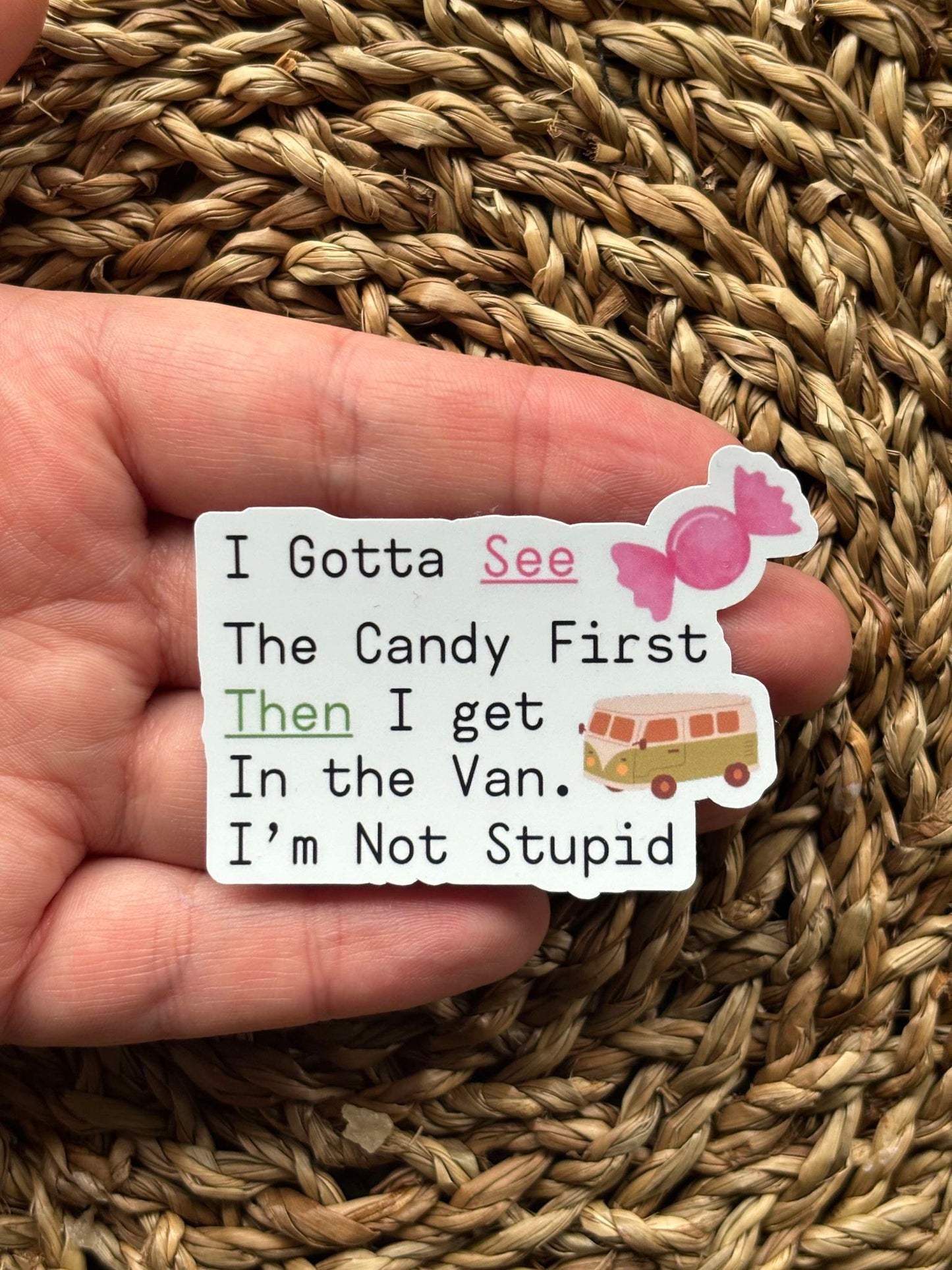 Candy Before I Get Into The Van Klistremerke
