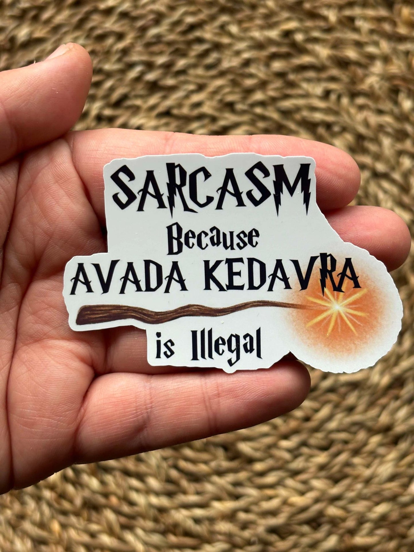 Sarcasm Klistremerke