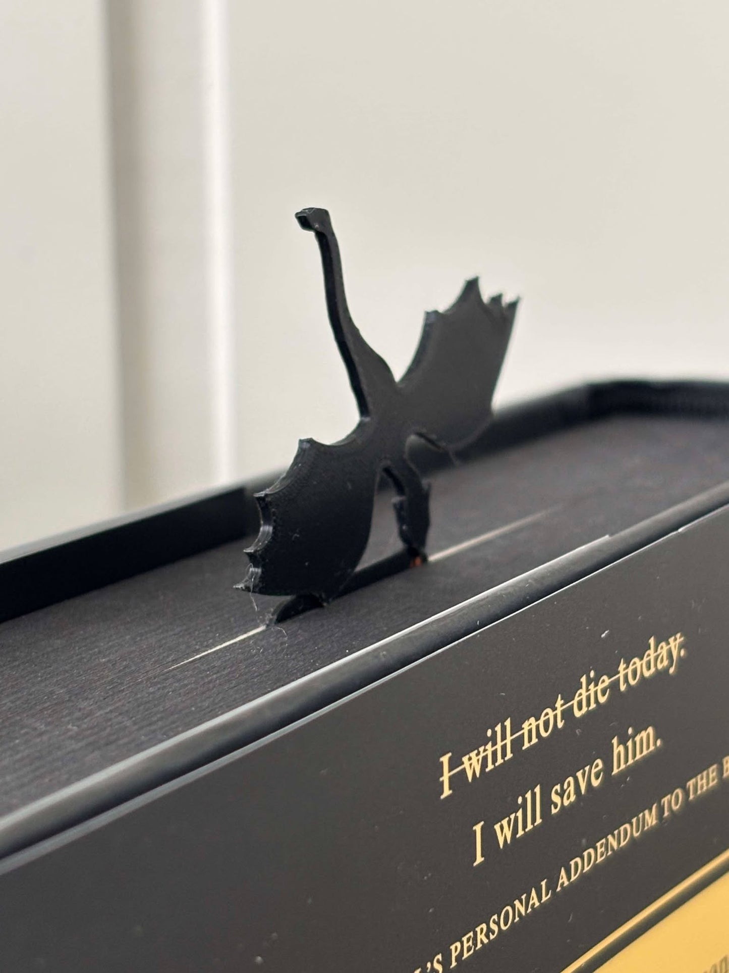 Dragon w/ flame bokmerke