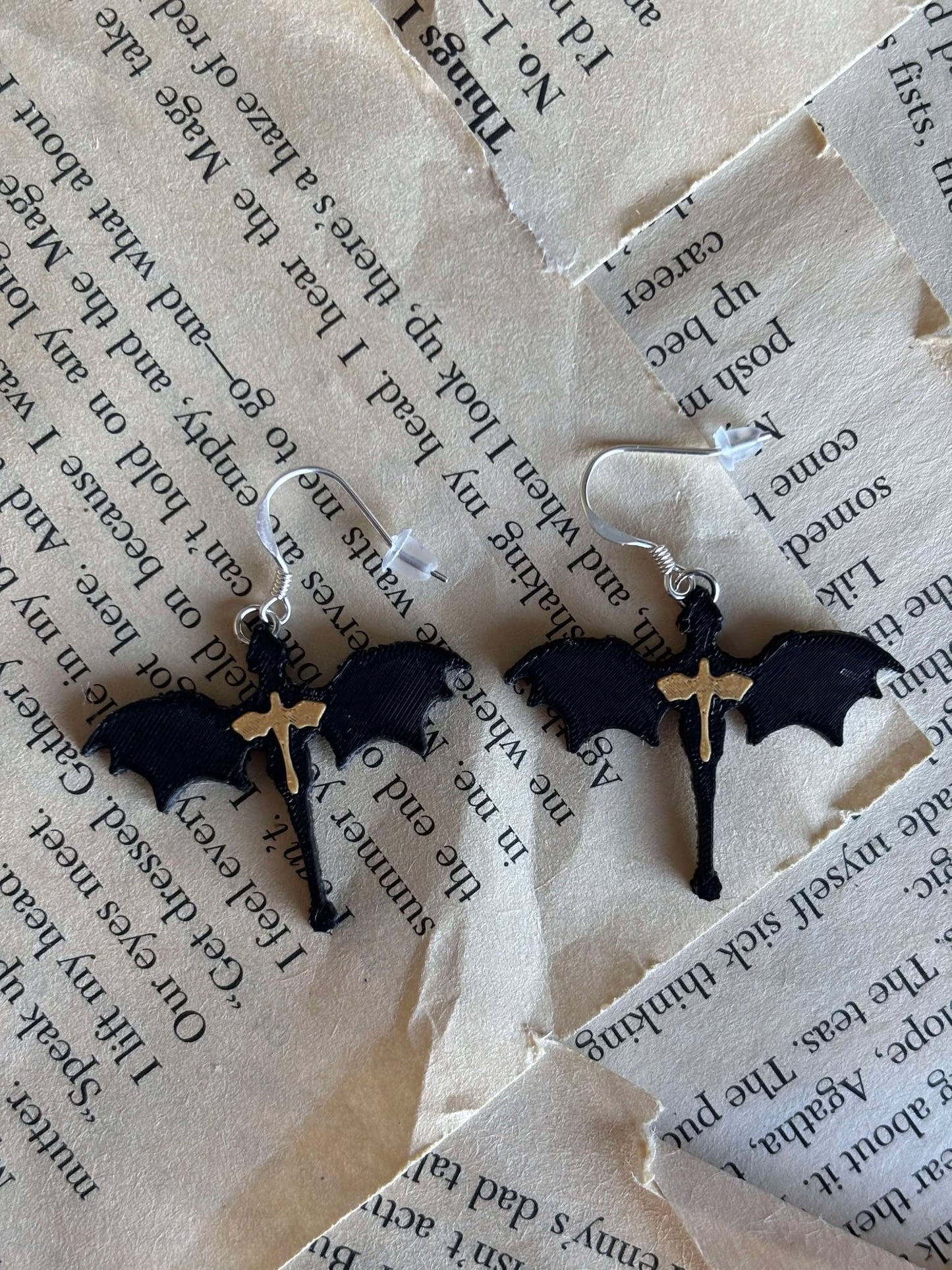 Fourth Wing Øredobber