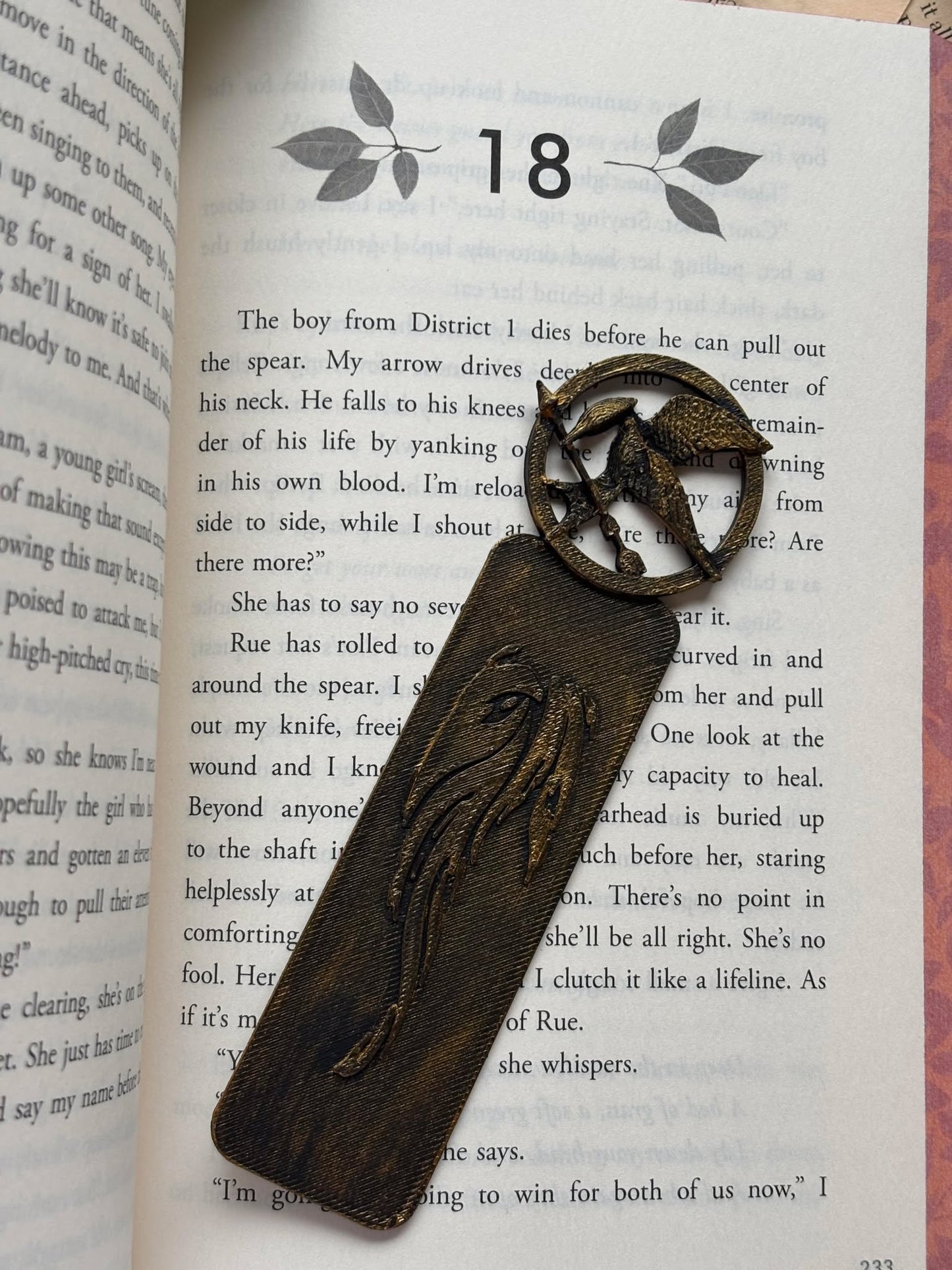 Hunger Games Mockingjay Bokmerke