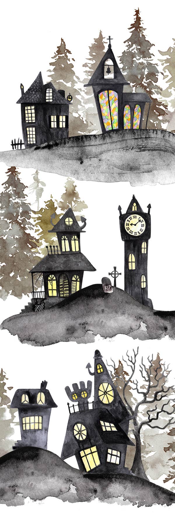 Halloween Spooky Town Bokmerke