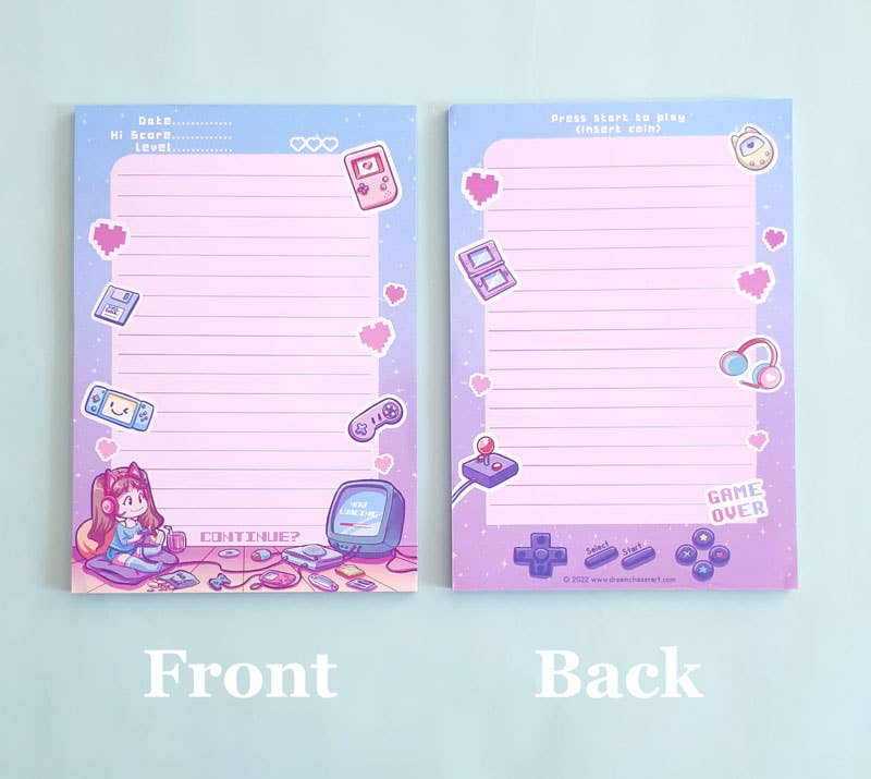 Kawaii gamer Notatblokk
