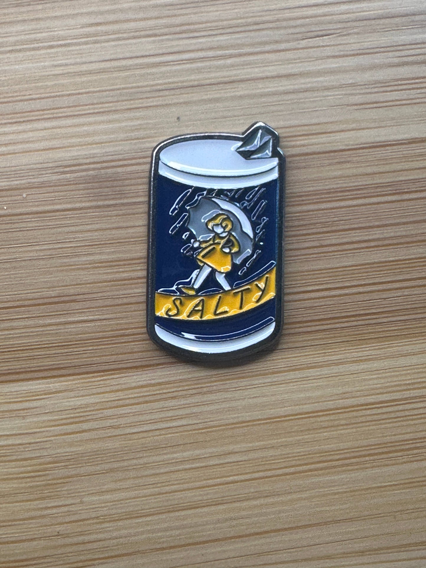Salty Pin - Morton Salt Girl - Don't Be Salty