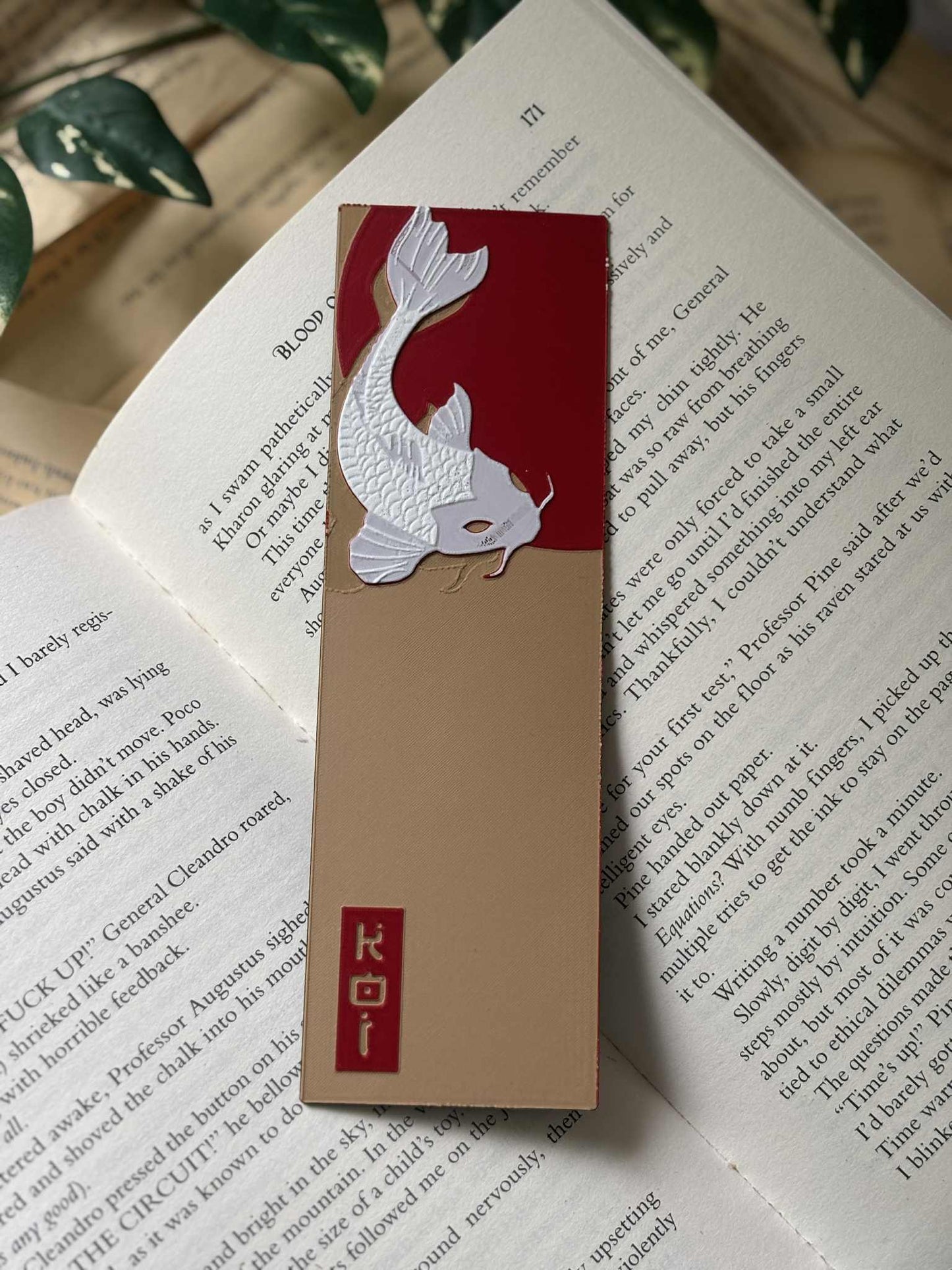 Koi Fish 3 stk Bokmerker