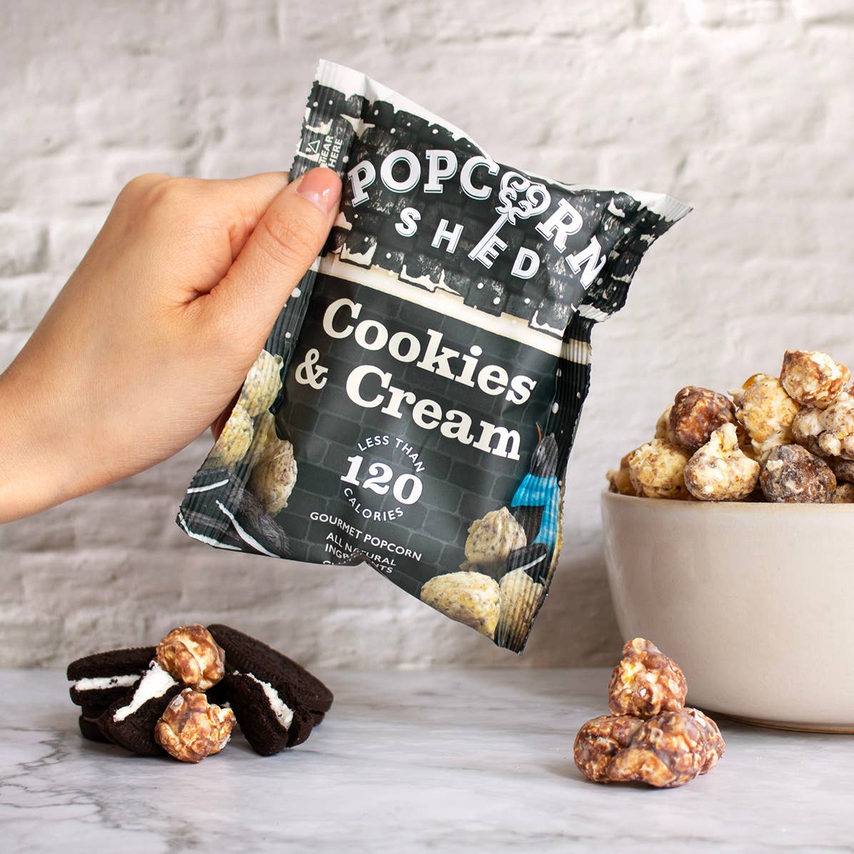 Cookies & Cream Gourmet Popcorn