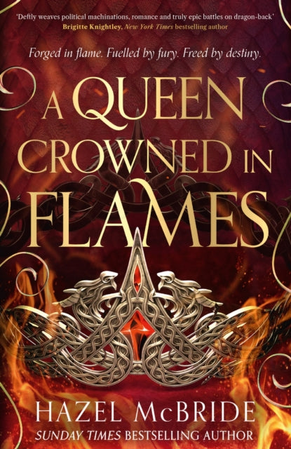 A Queen Crowned in Flames - Hazel McBride (Forhåndsbestilling)