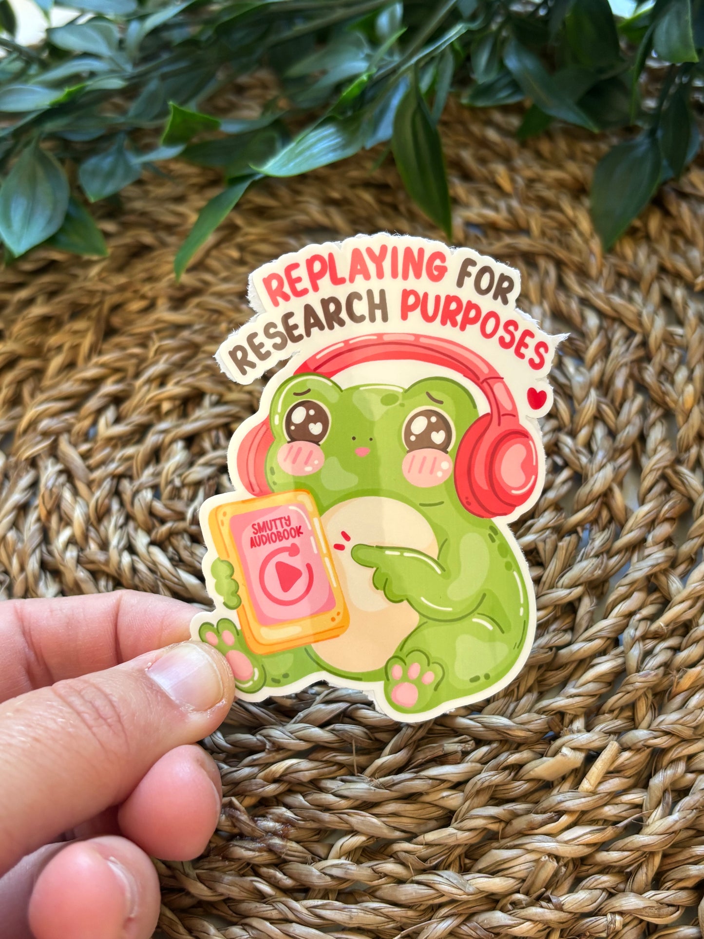 Replaying for research purposes Sticker