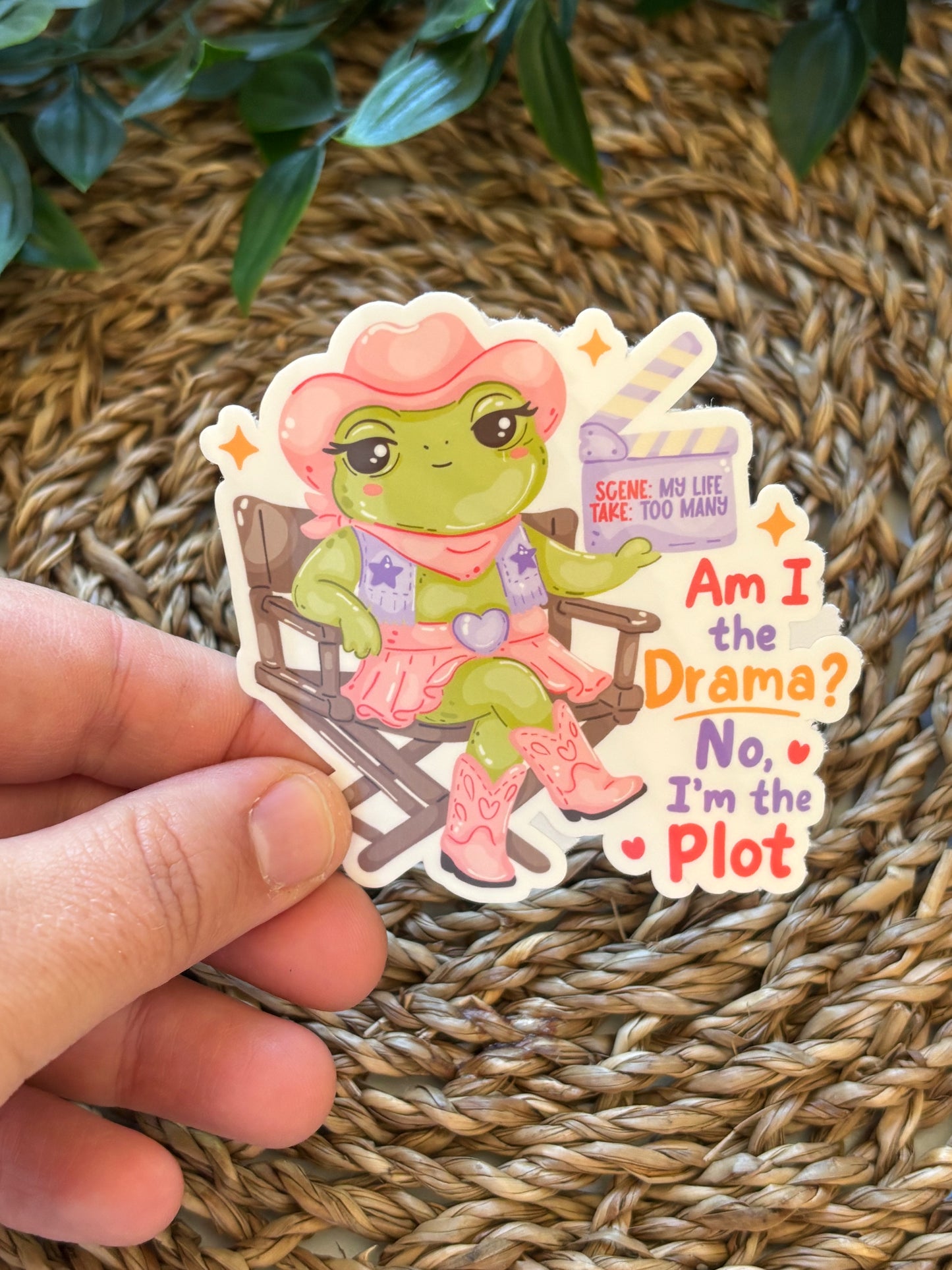 Am I the Drama? Sticker