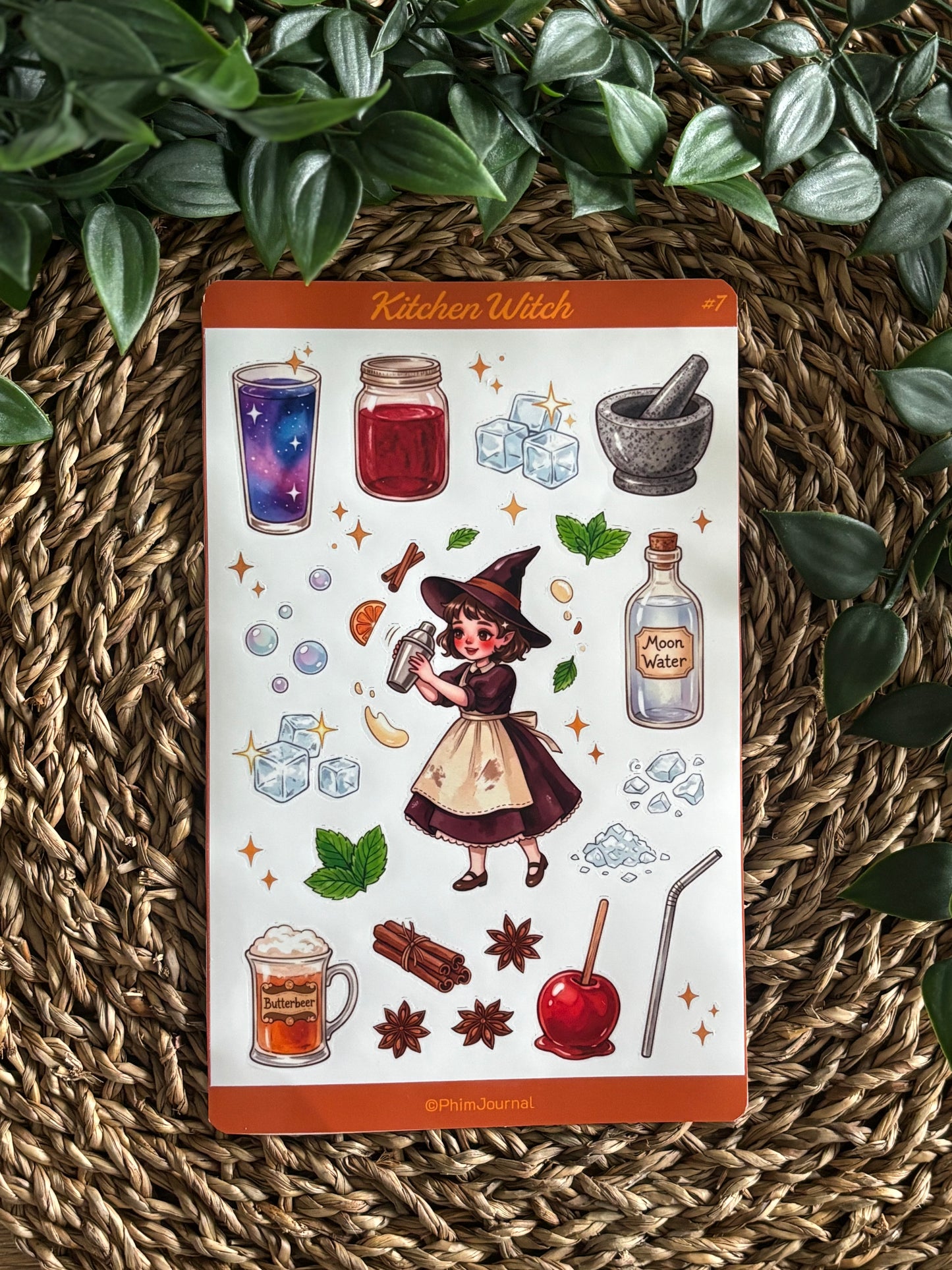 Kitchen Witch #7 Sticker Sheet
