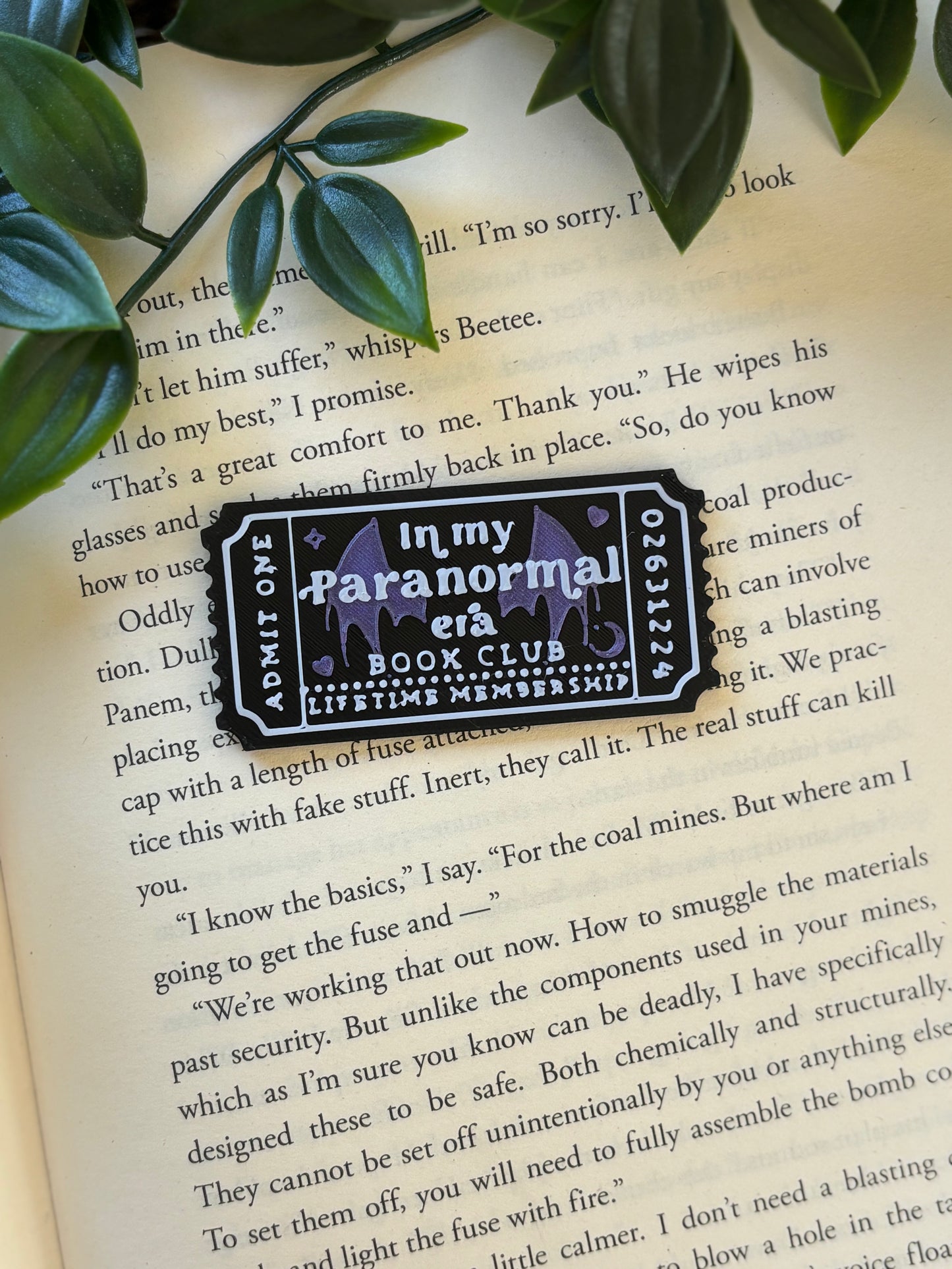 In my paranormal era Ticket Pin