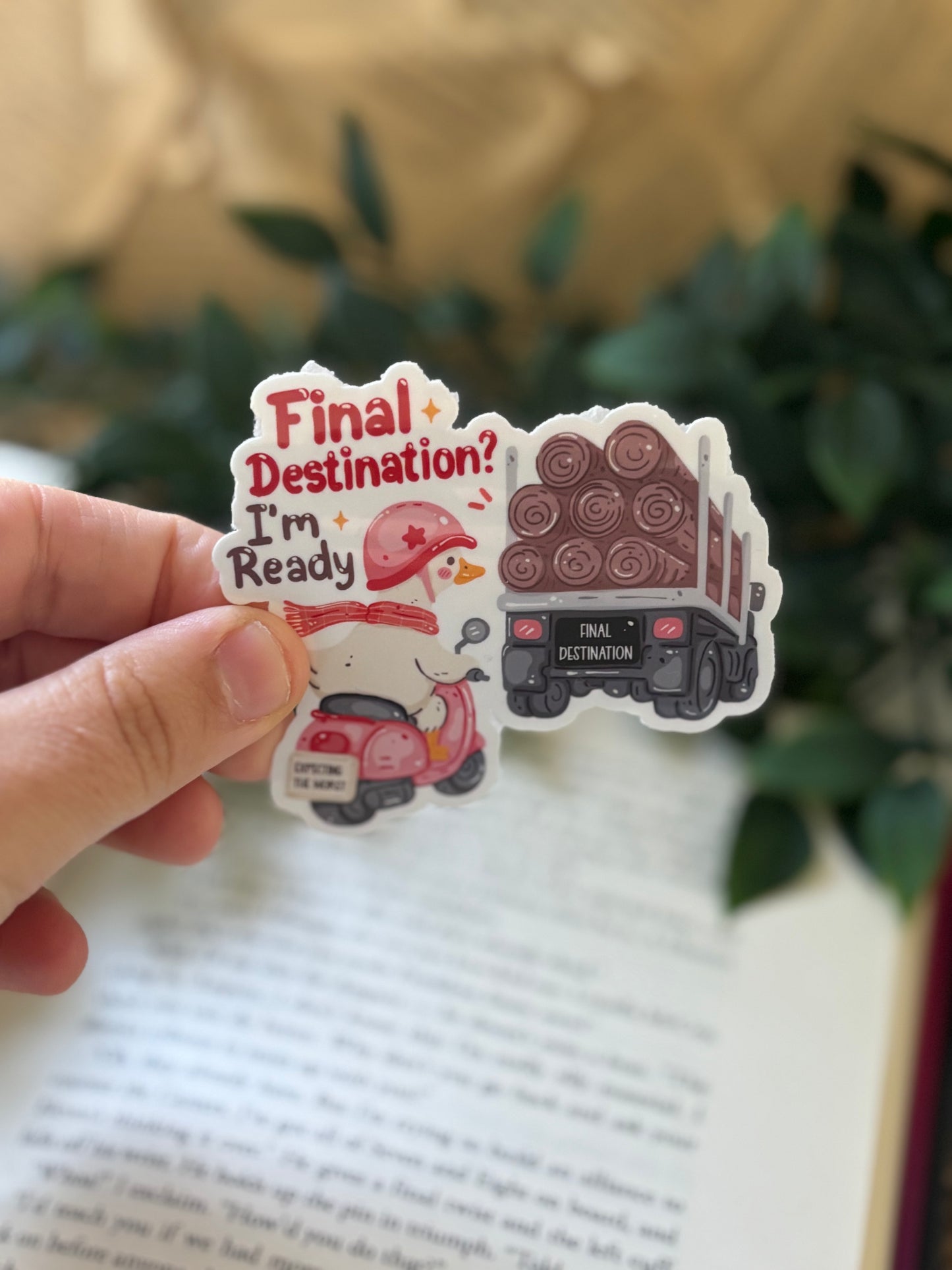 Final Destination? I´m ready Sticker