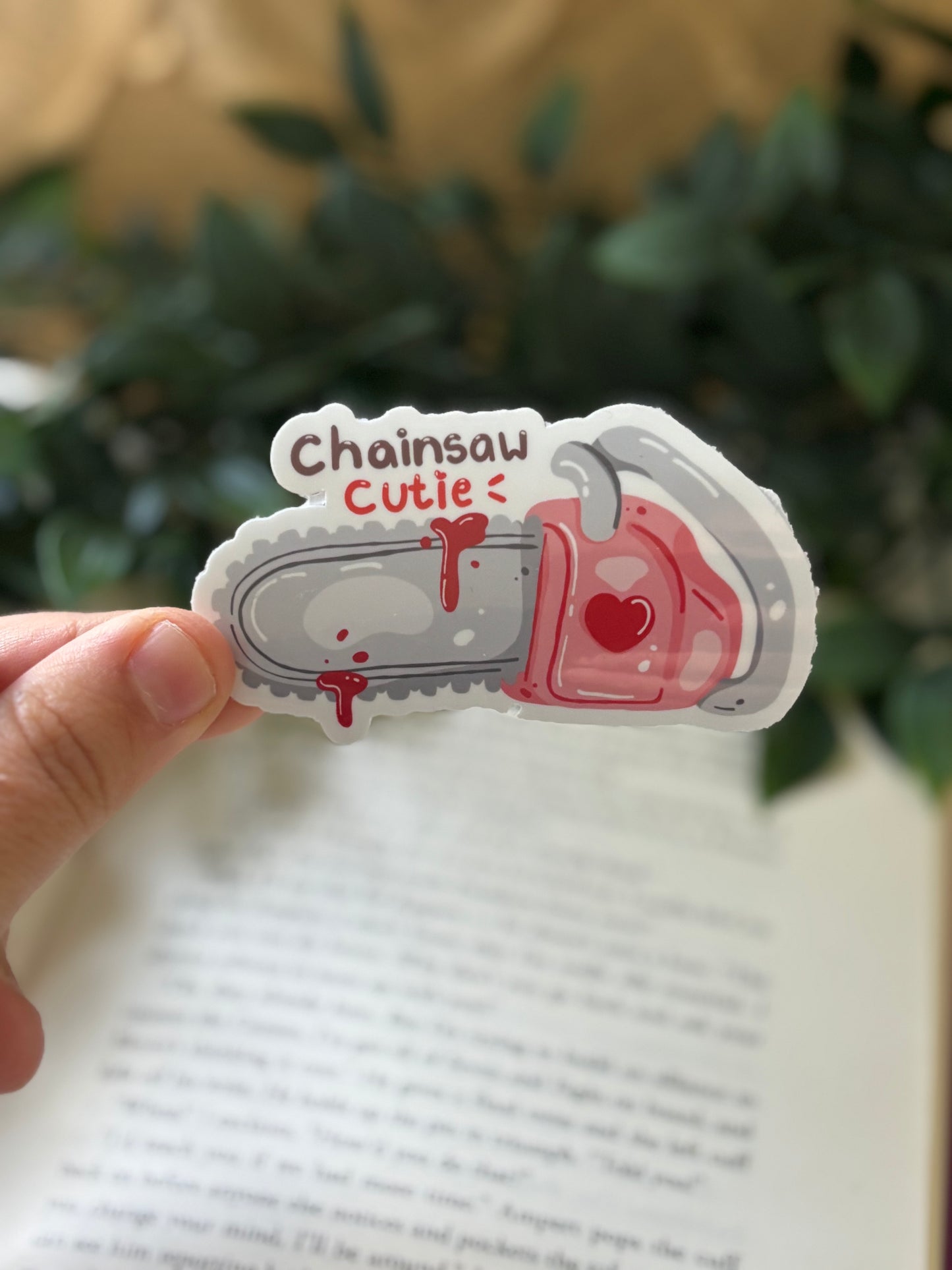 Chainsaw Cutie Sticker