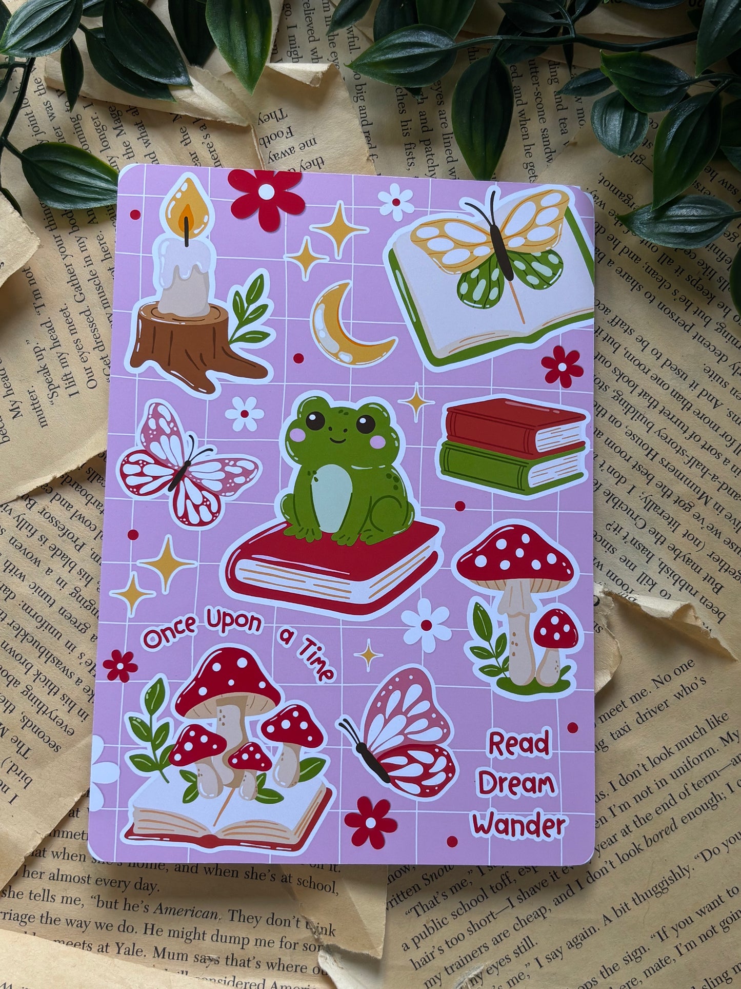 Whimsical Cute Froggy - Kindle Insert