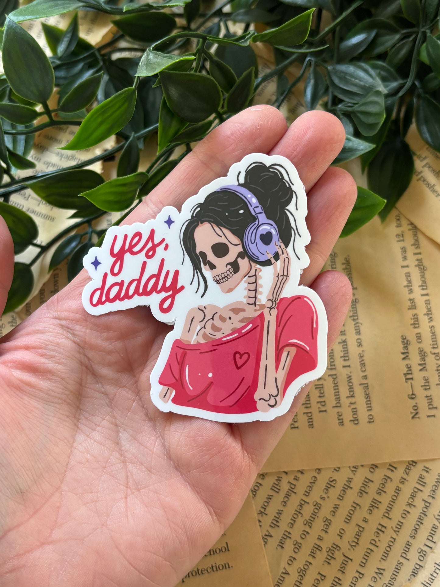 Yes Daddy sticker