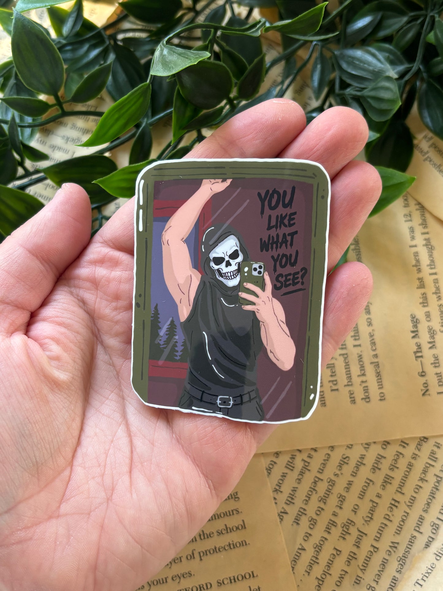 You like what you see? sticker