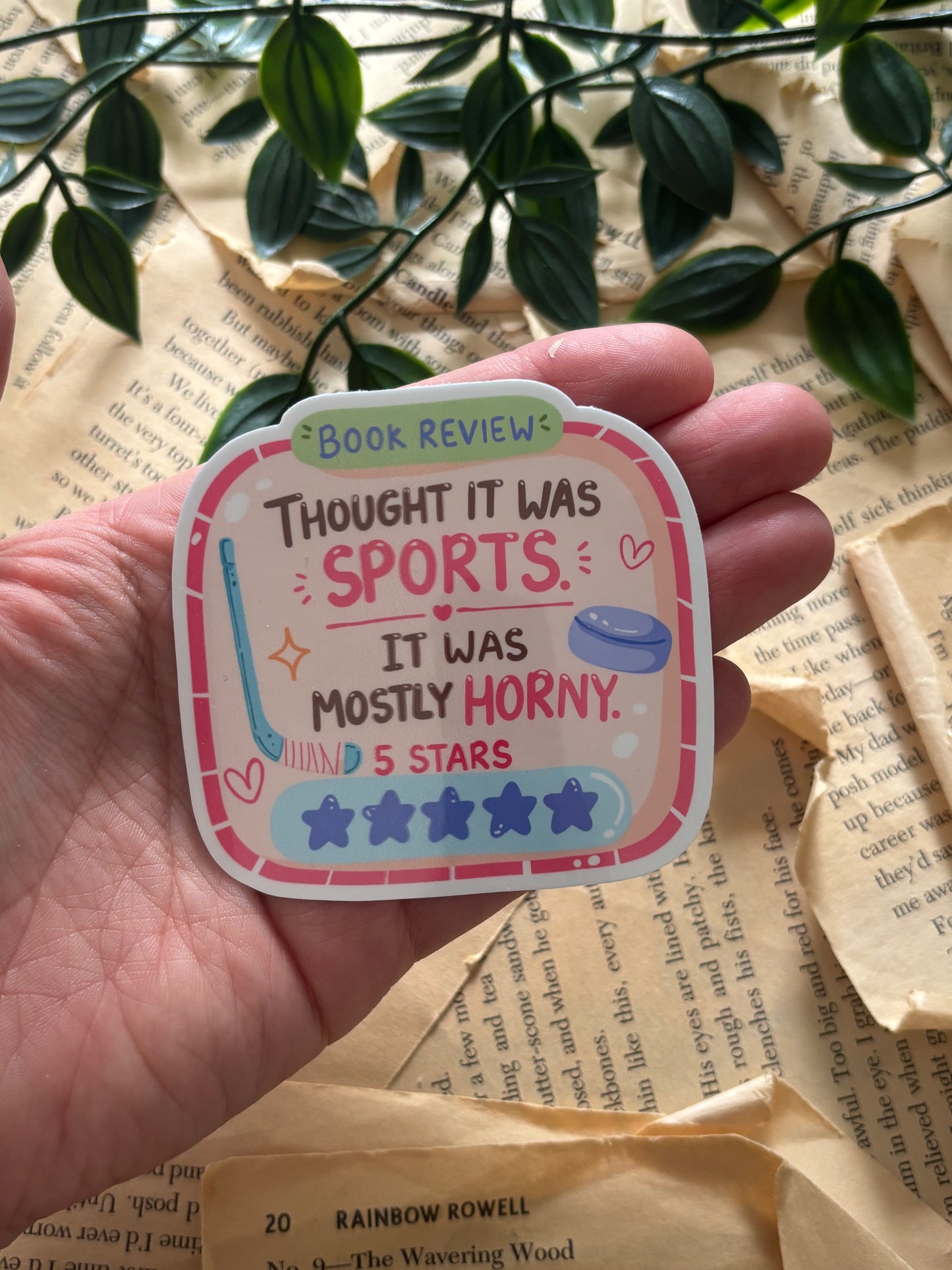 Thought it was sports sticker
