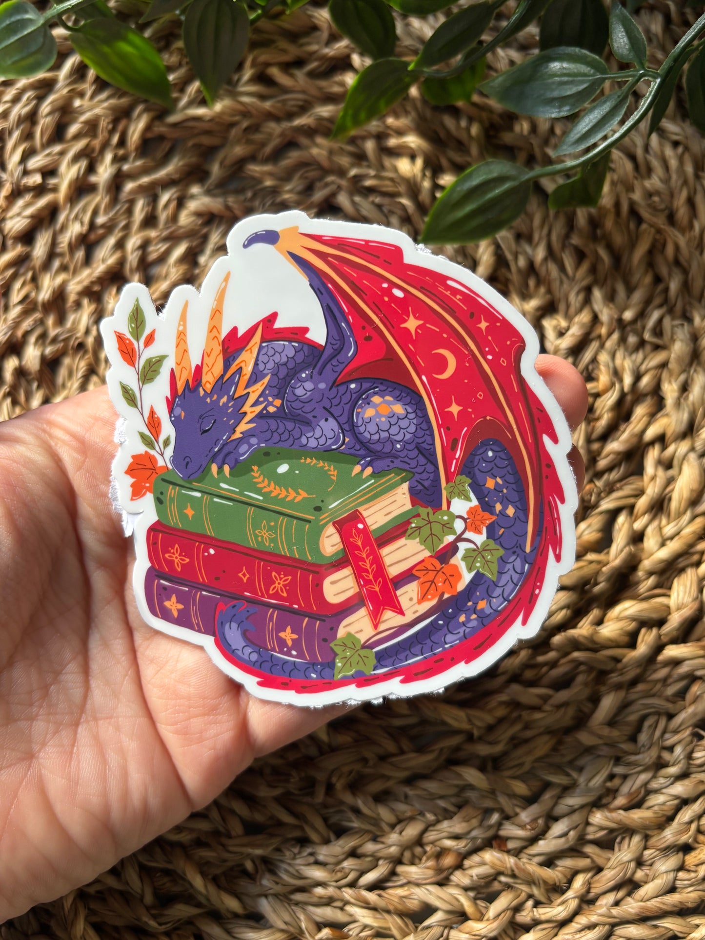 Sleeping Dragon sticker