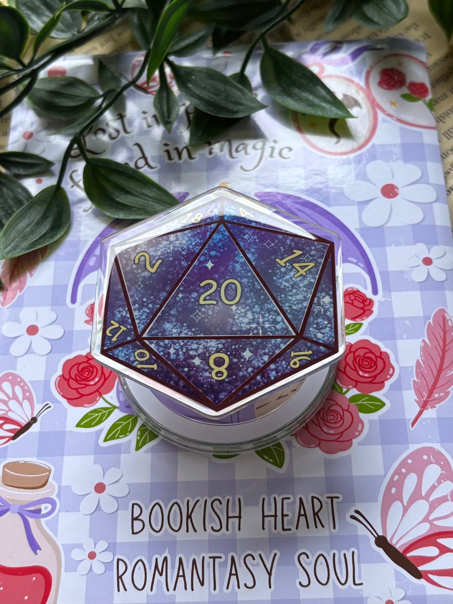 D&D Dice Magnetisk Kindle Grip