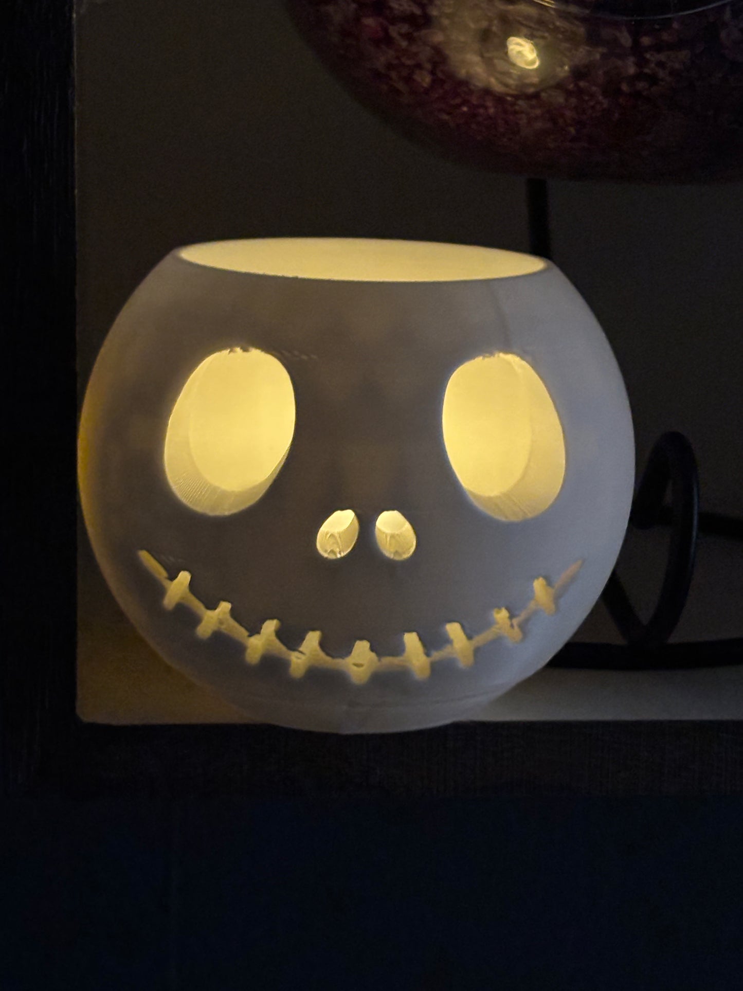 Jack Skellington LEDlysholder