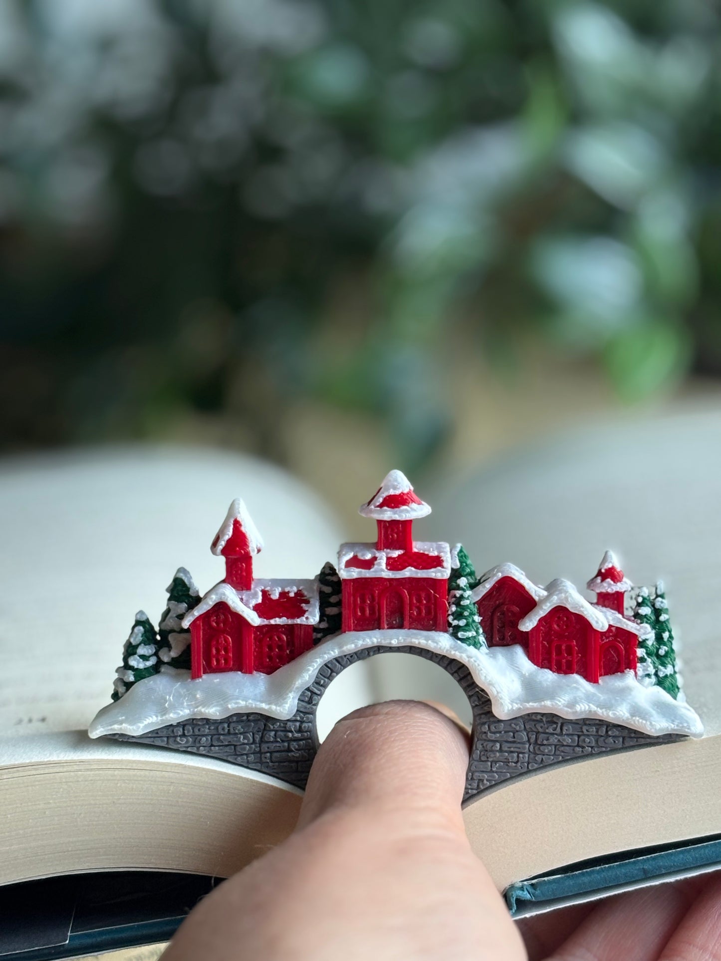 Christmas Village - Thumb Page Holder / Sideholder