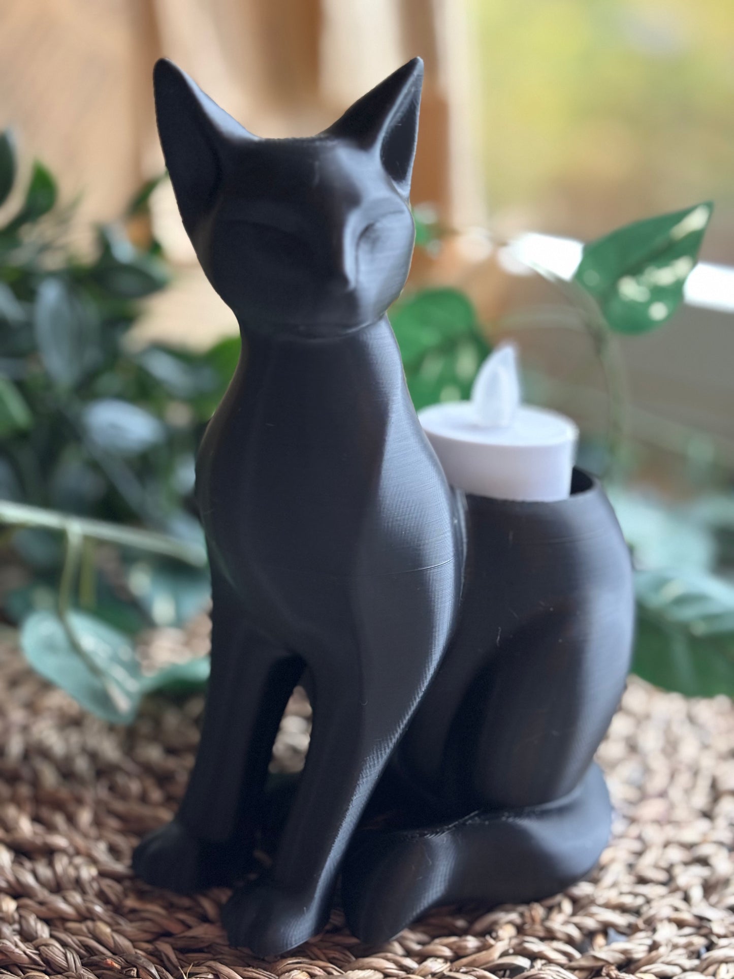 Moonlight Cat LED-Lys Holder