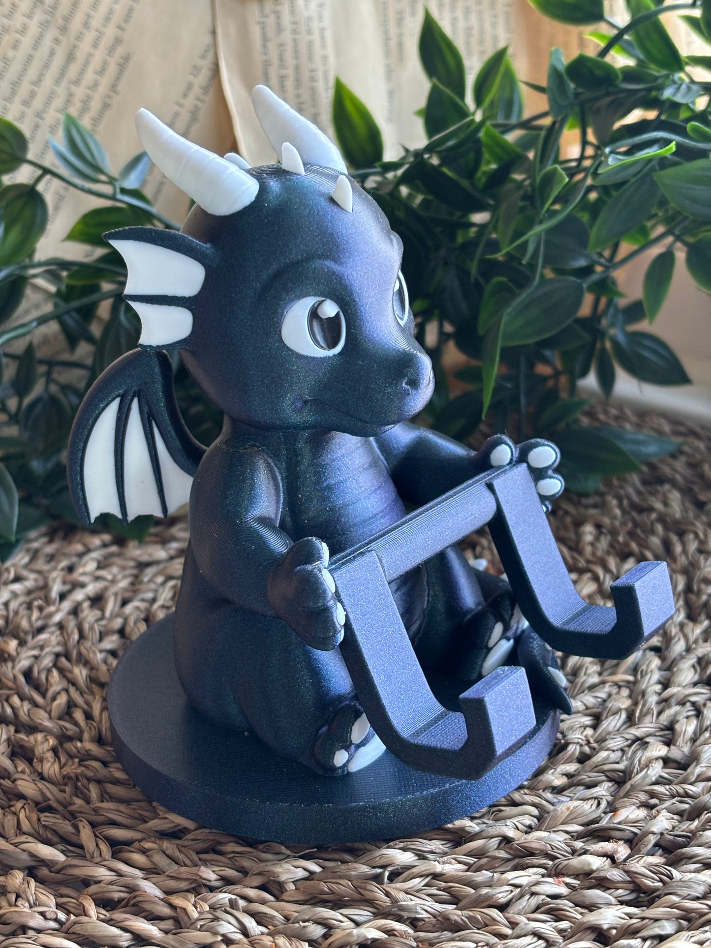 Kindle- og telefonholder Cute Dragon