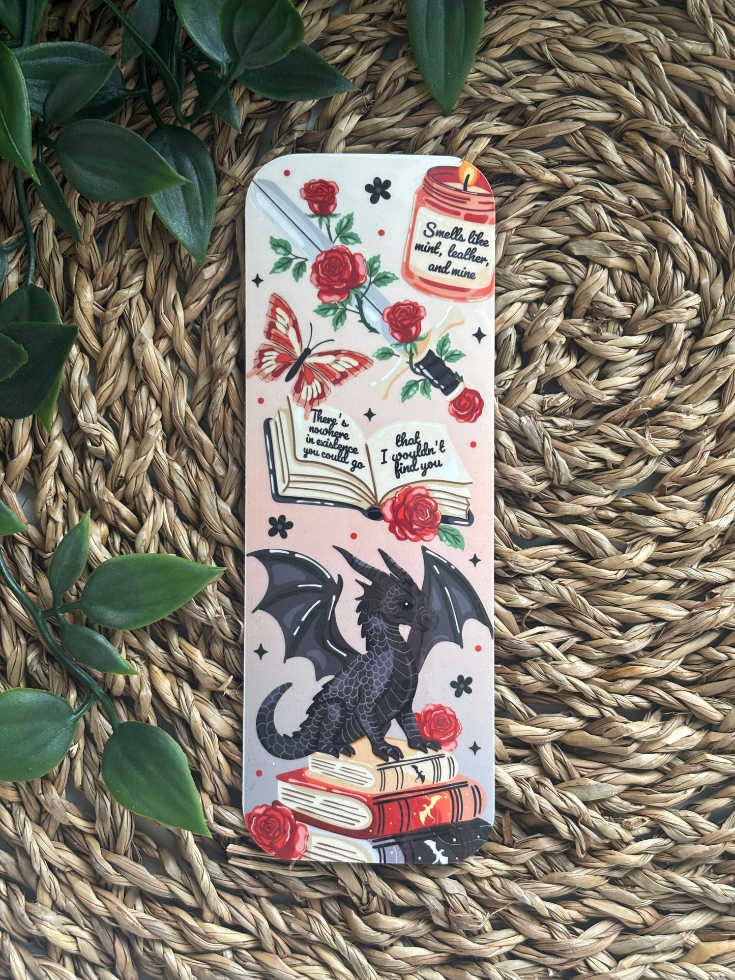 Romantasy Dragon Bokmerke