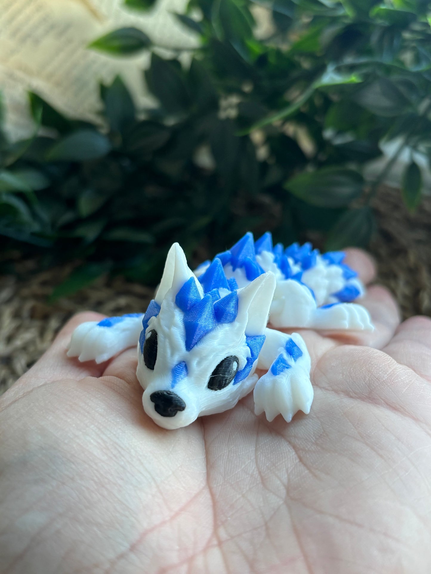 Tiny Crystal Wolf Fidget