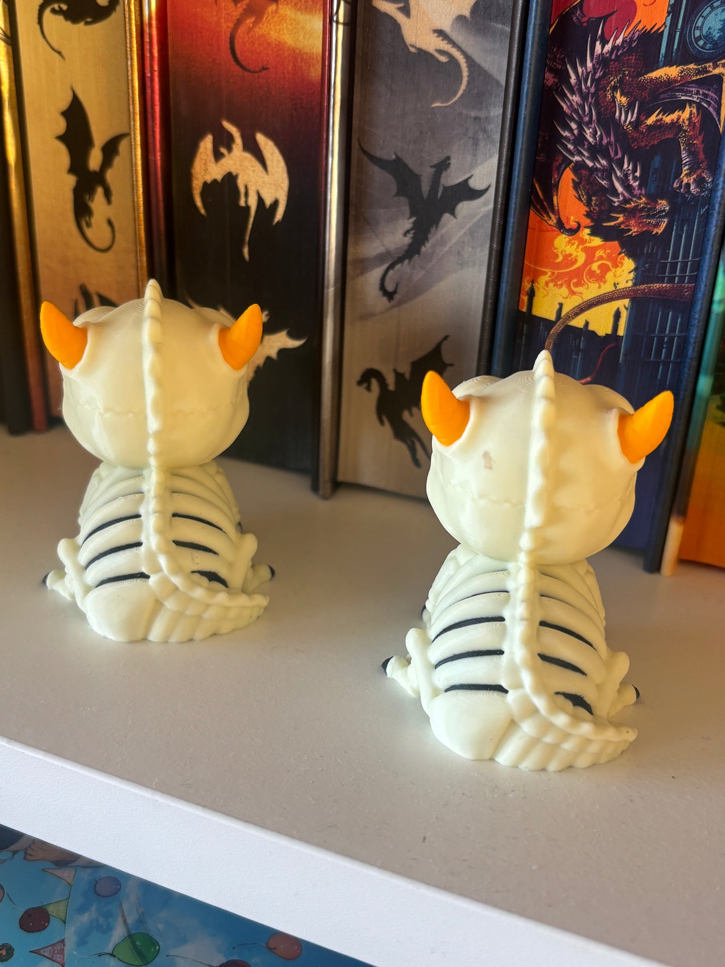 Baby Halloween Skeleton Fidget Dragon