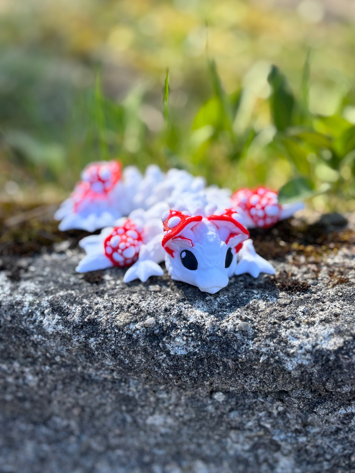 Cute Mushroom Dragon- Cute 3D Fidget Dragon