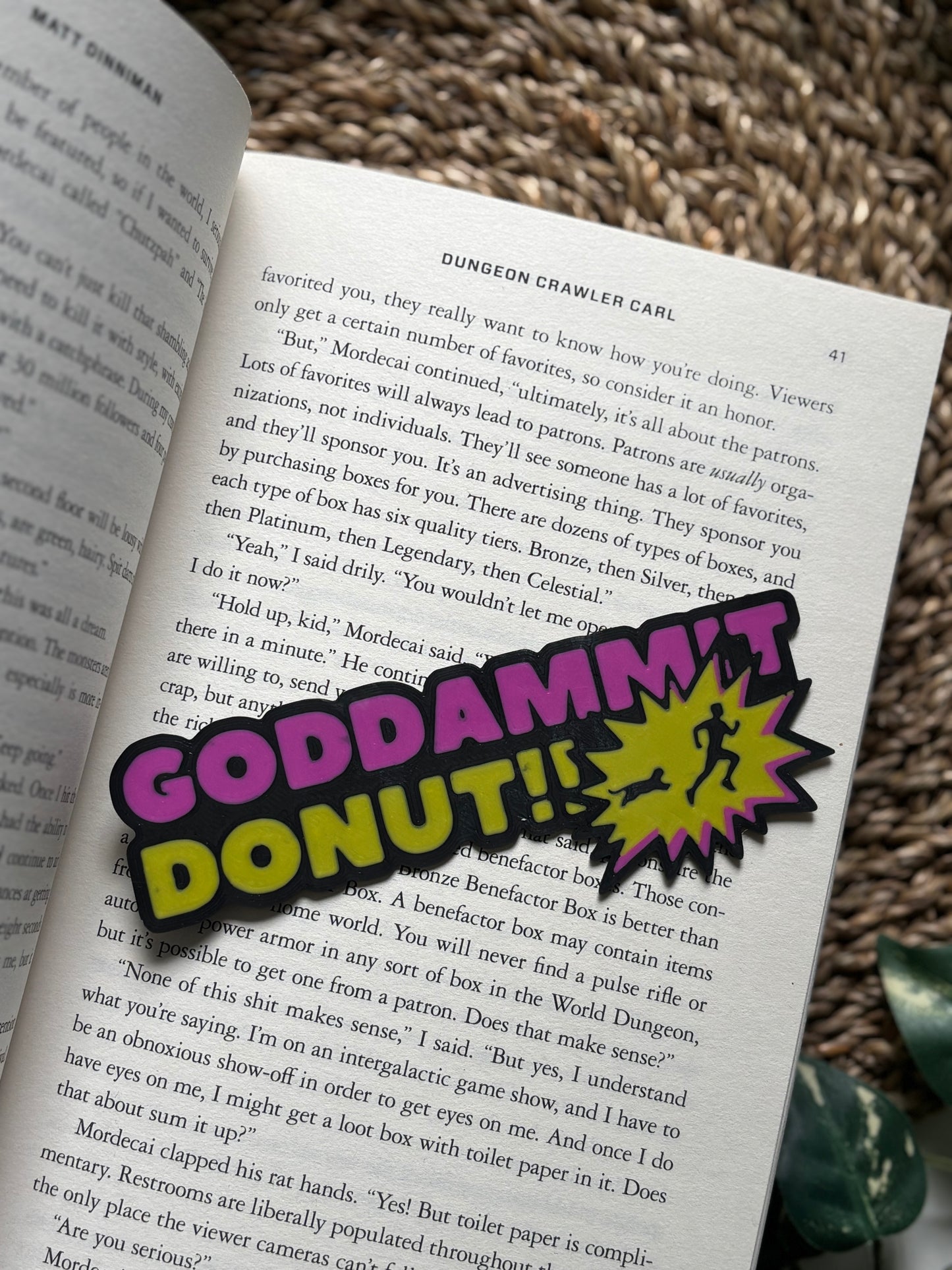Goddammit Donut Bokmerke