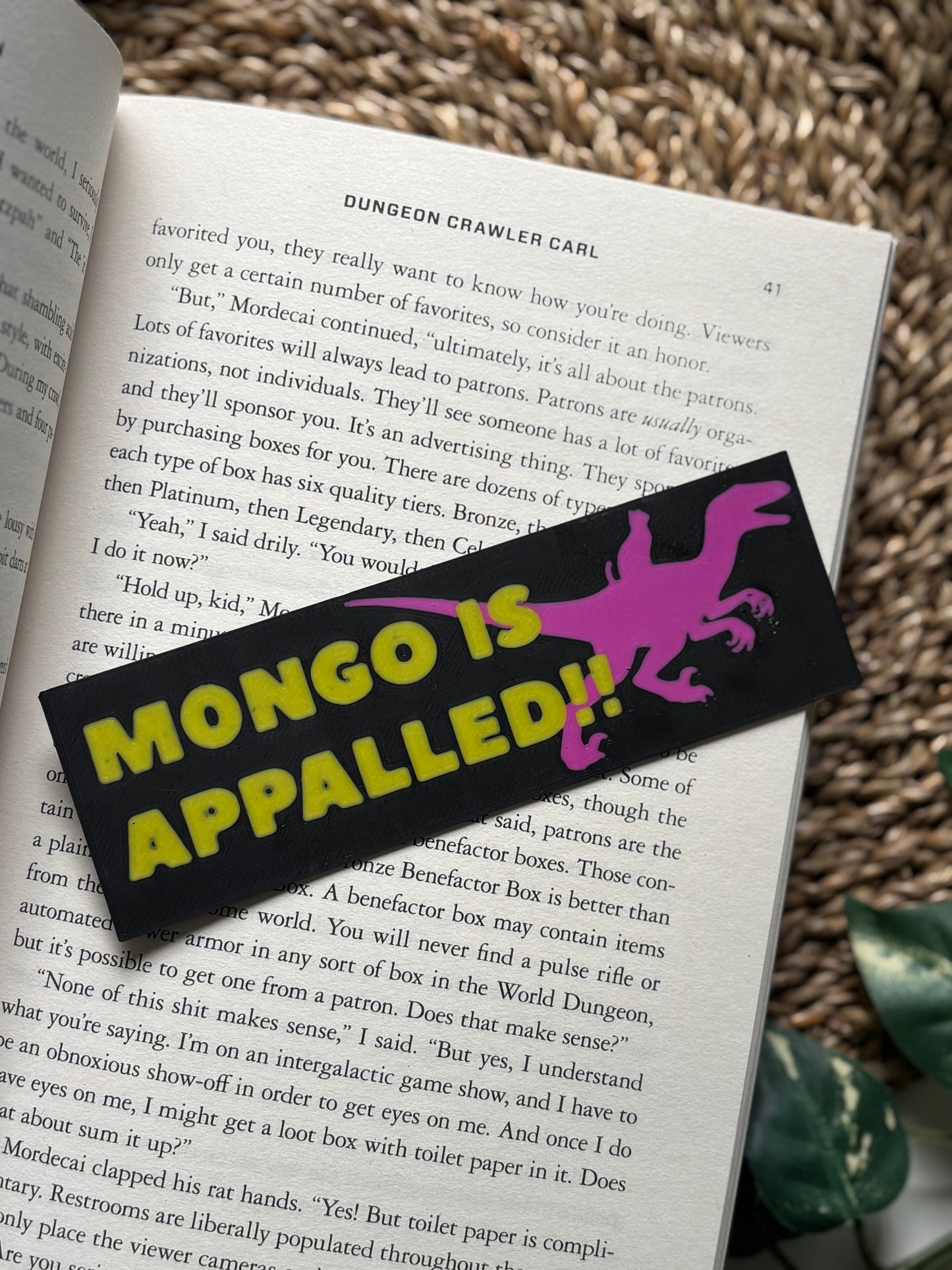 Mongo is appalled Bokmerke