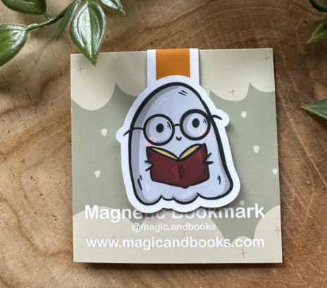 Reading Ghost - Magnetisk Bokmerke