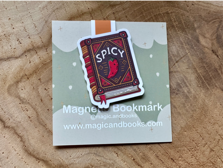 Spicy Book Magnetisk Bokmerke