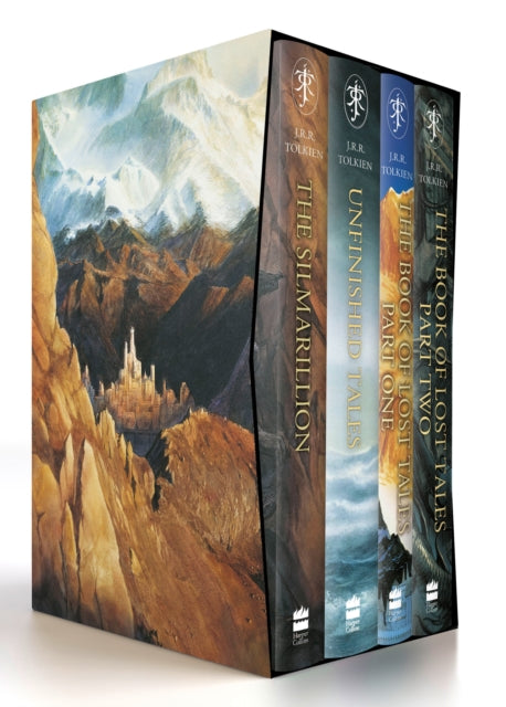The History of Middle-earth (Boxed Set 1) : The Silmarillion, Unfinished Tales, the Book of Lost Tales, Part One & Part Two -  J.R.R. Tolkien & Christopher Tolkien