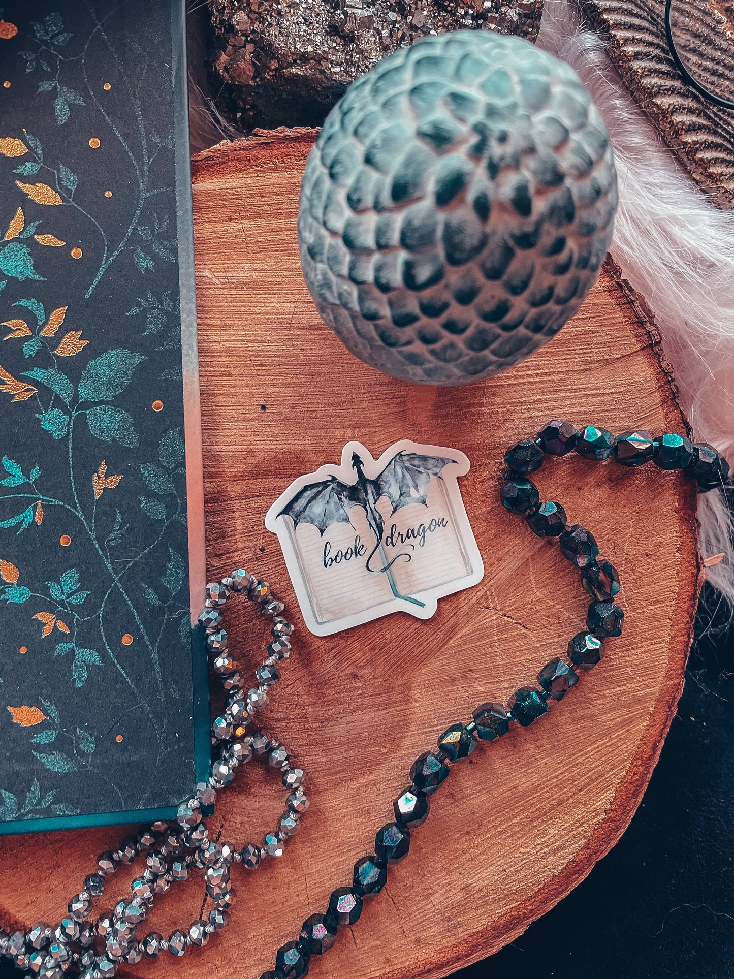 Blue Book Dragon Sticker