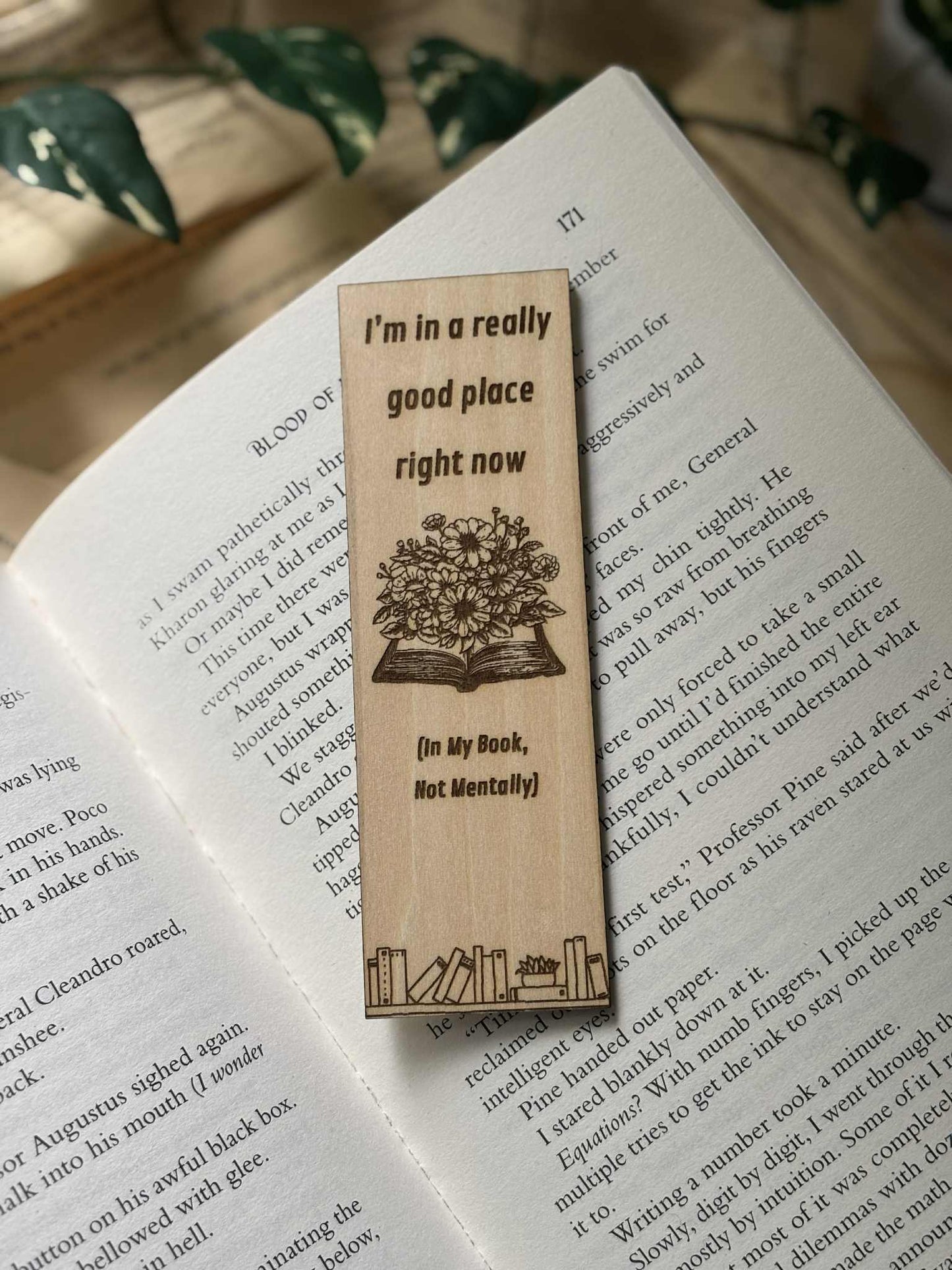 In a really good place - Bokmerke i tre