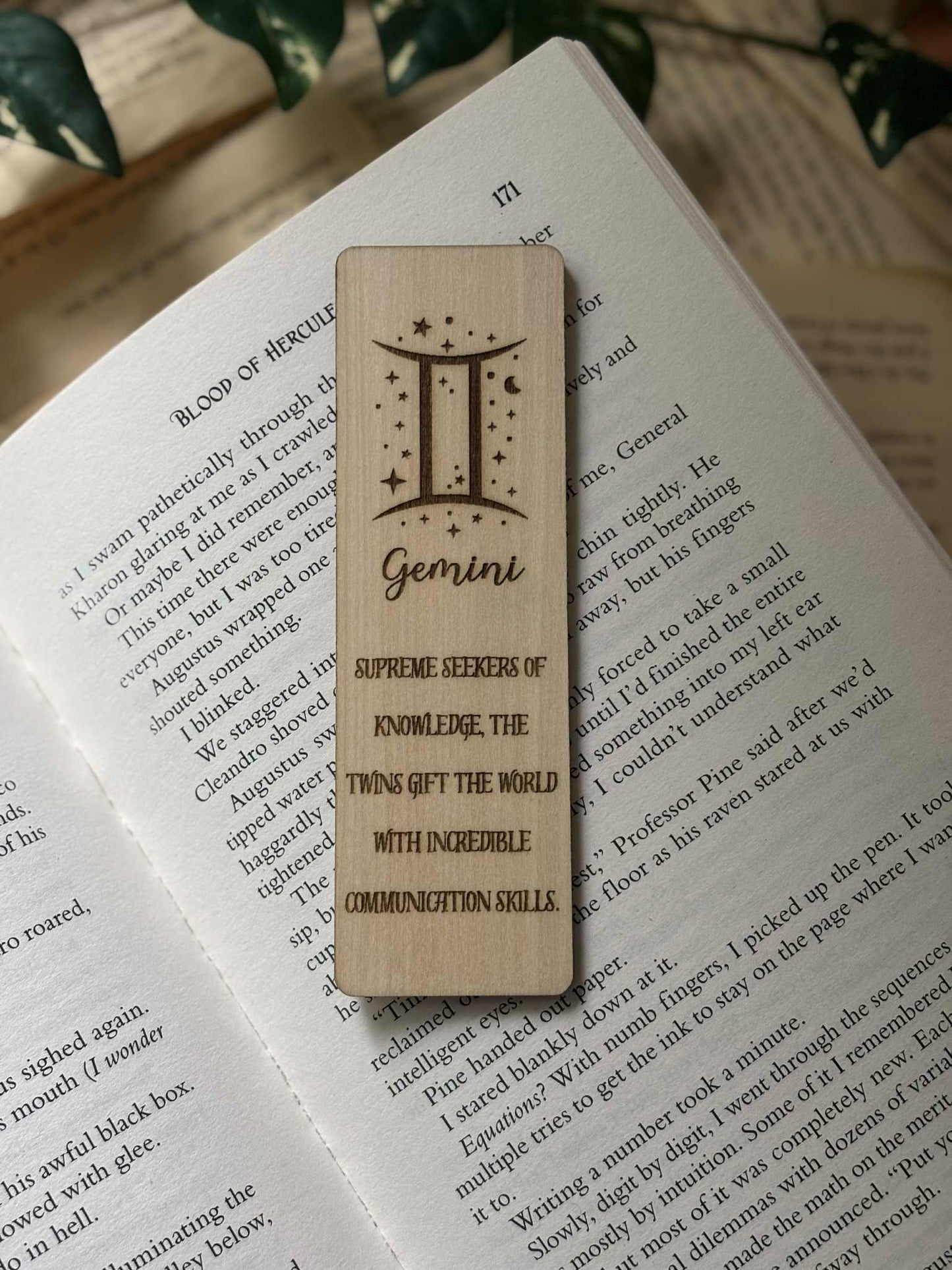 Gemini - Bokmerke i tre